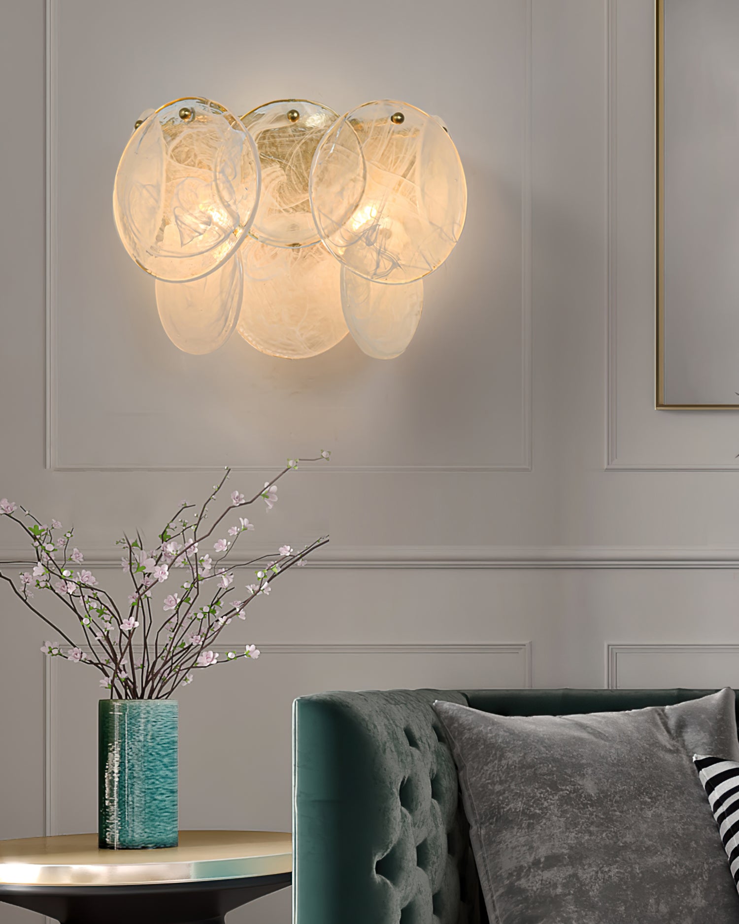 Nason Brass Wall Lamp - Lumpaz