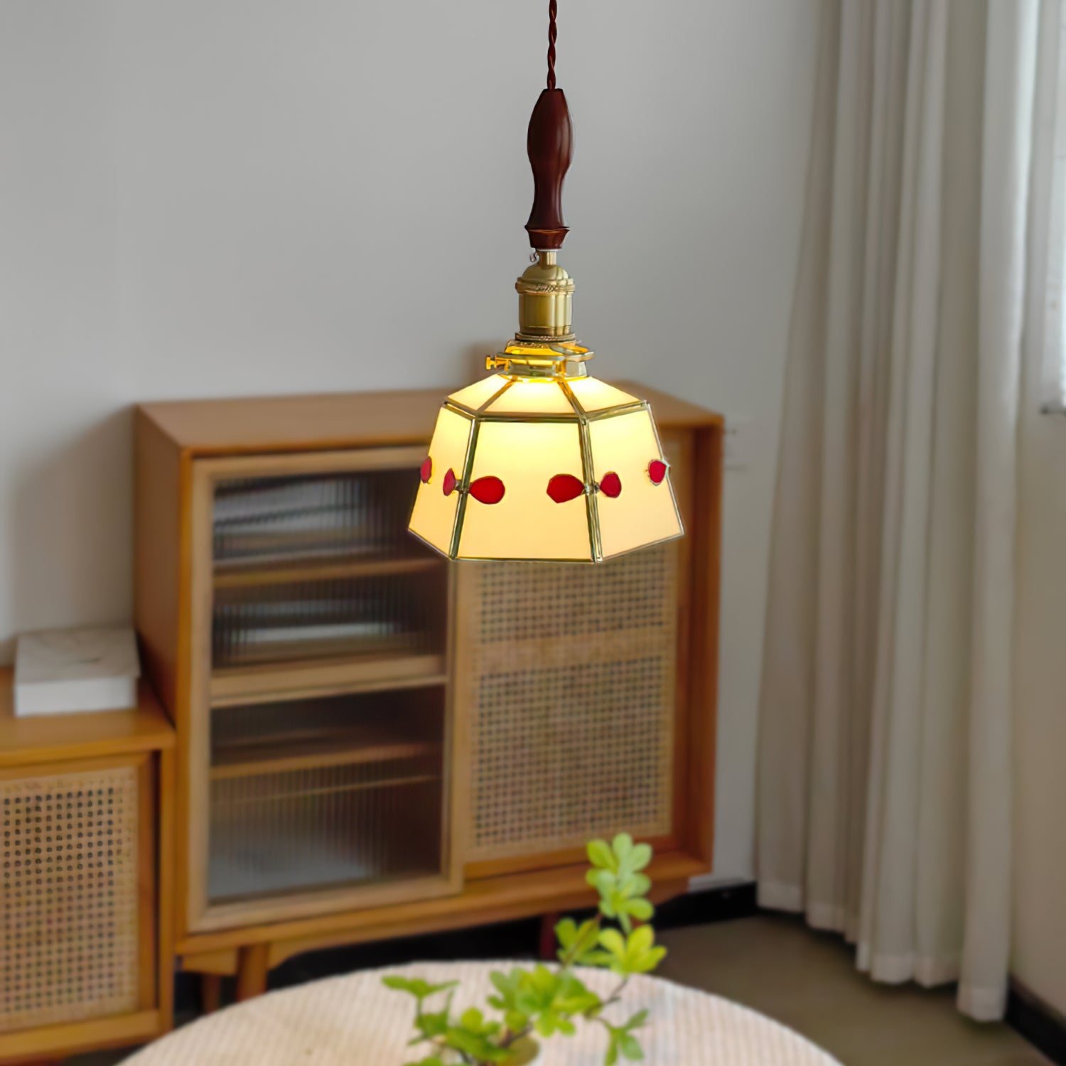 Stained Glass Pendant Lamp - Lumpaz