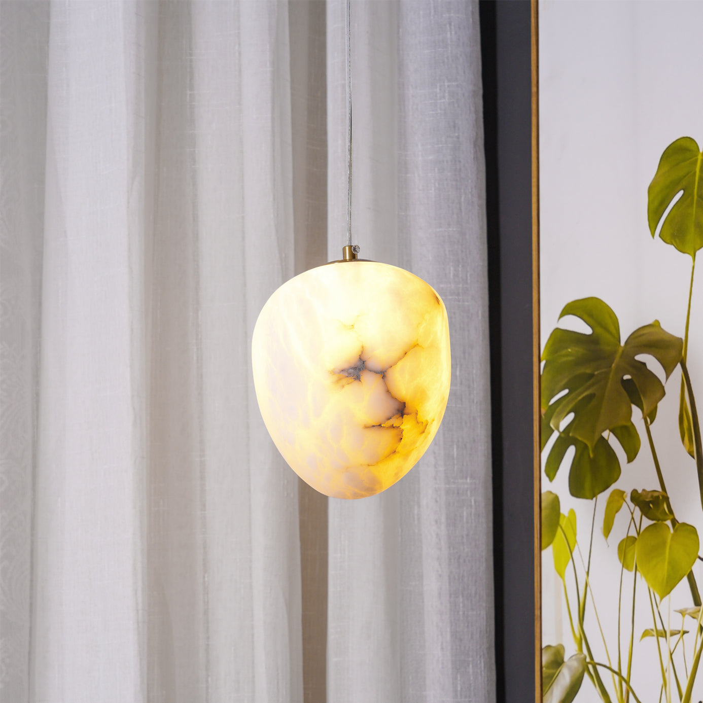 Goose Alabaster Pendant lamp - Lumpaz