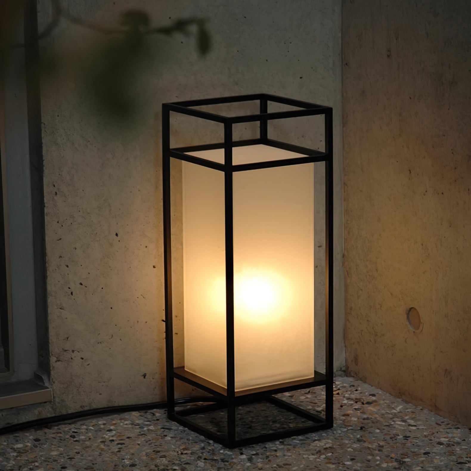 Cleo Lantern Outdoor Table Lamp - Lumpaz