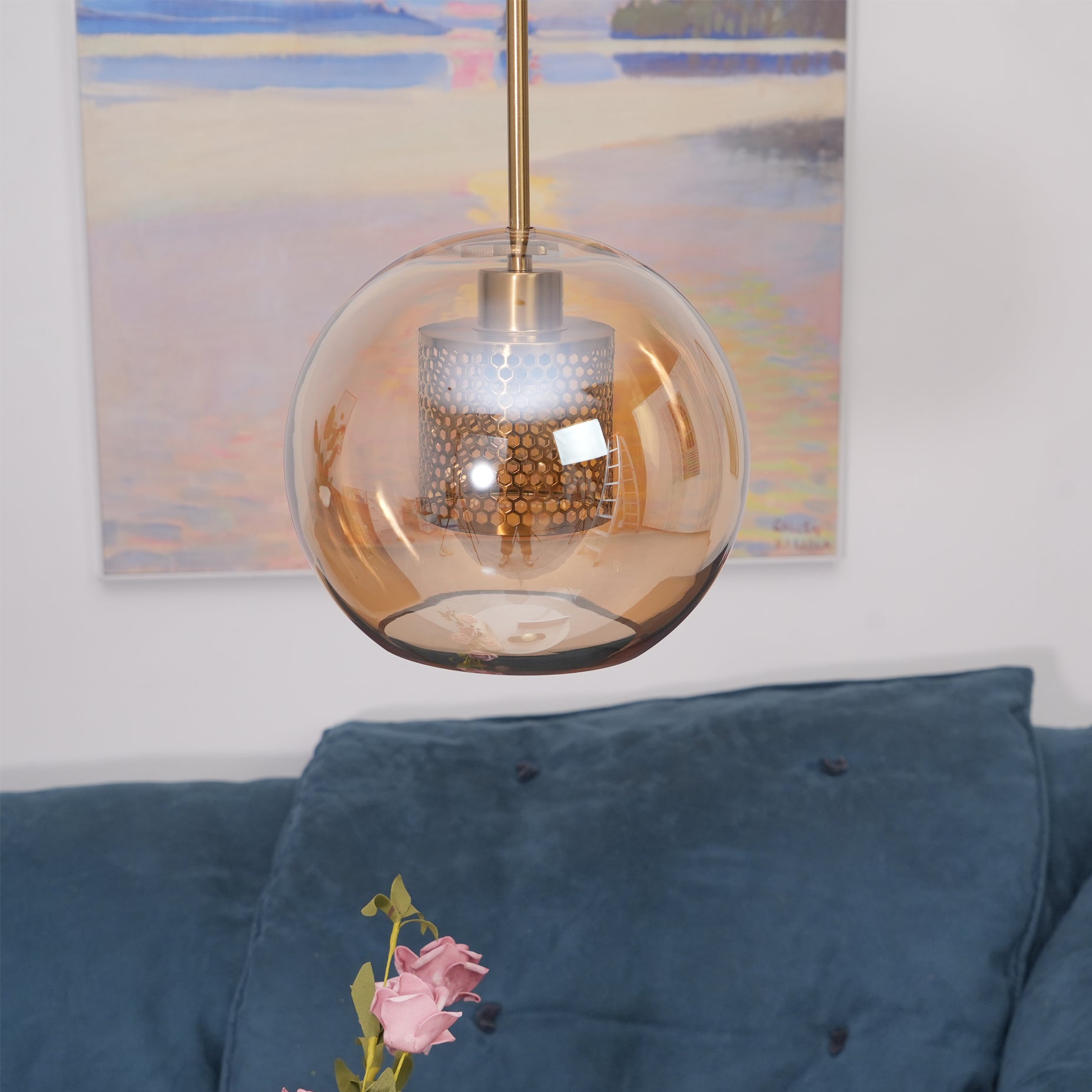 Chiswick Glass Pendant Light - Lumpaz