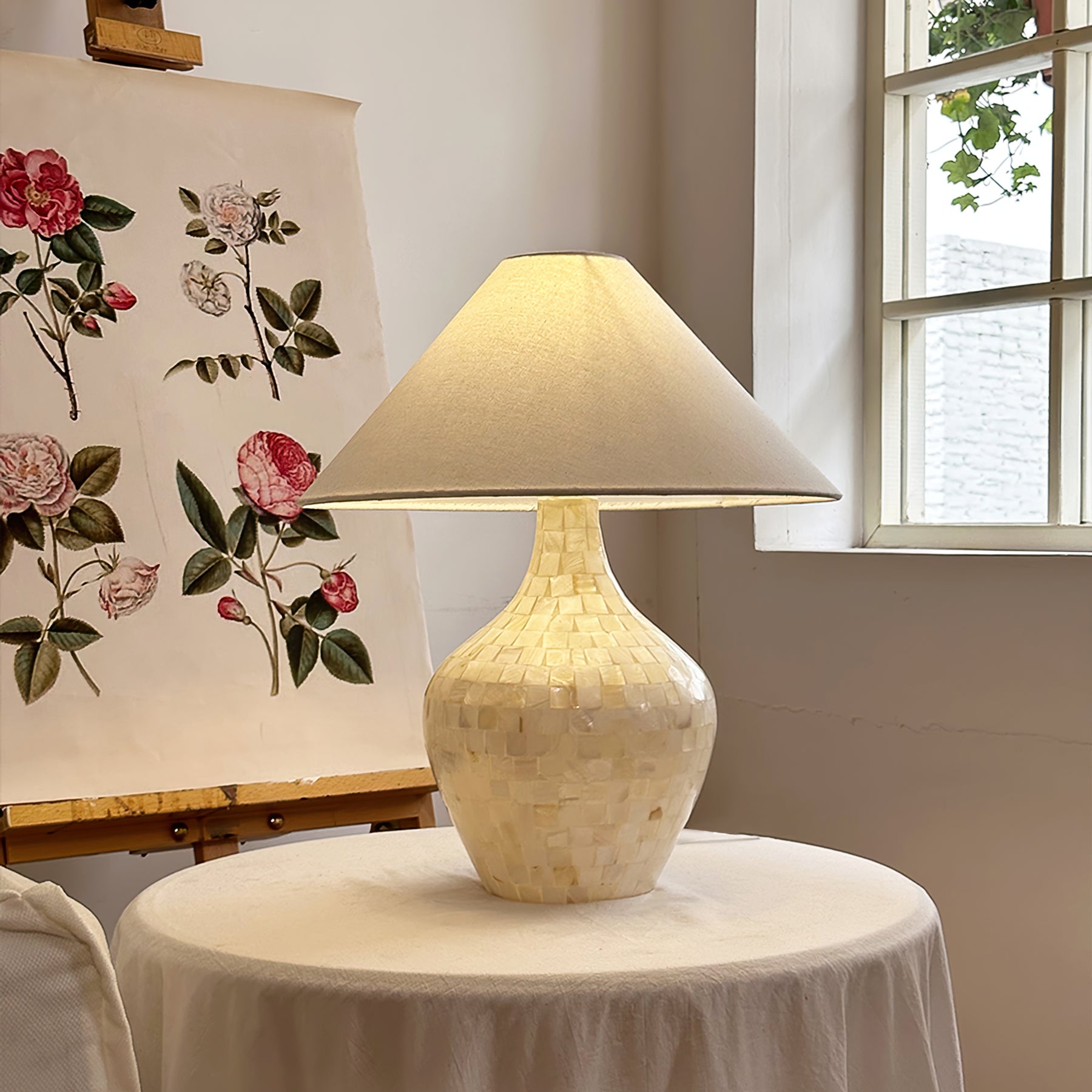 Josephine Seashell Table Lamp - Lumpaz