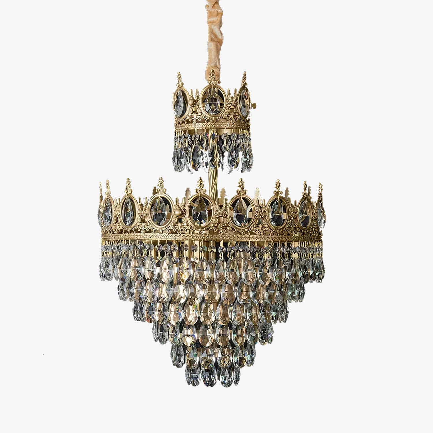Linfort Brass Chandelier - Lumpaz