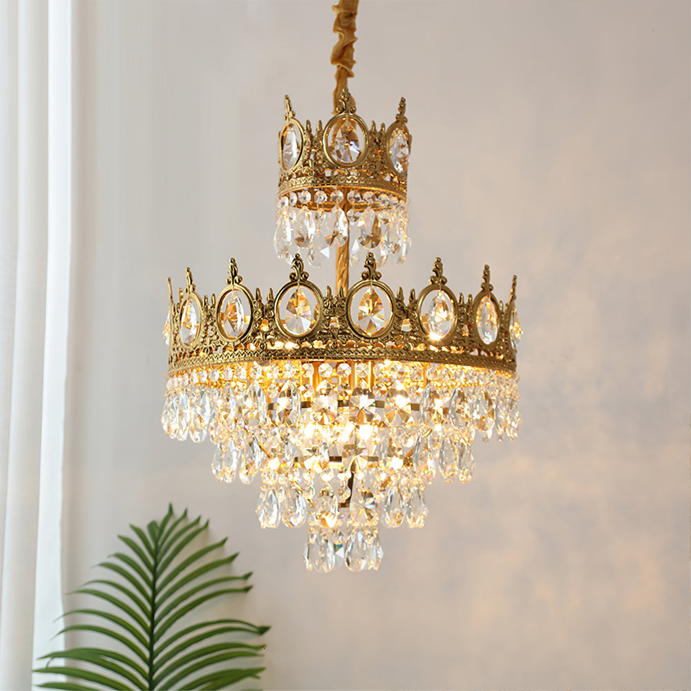 Linfort Brass Chandelier - Lumpaz