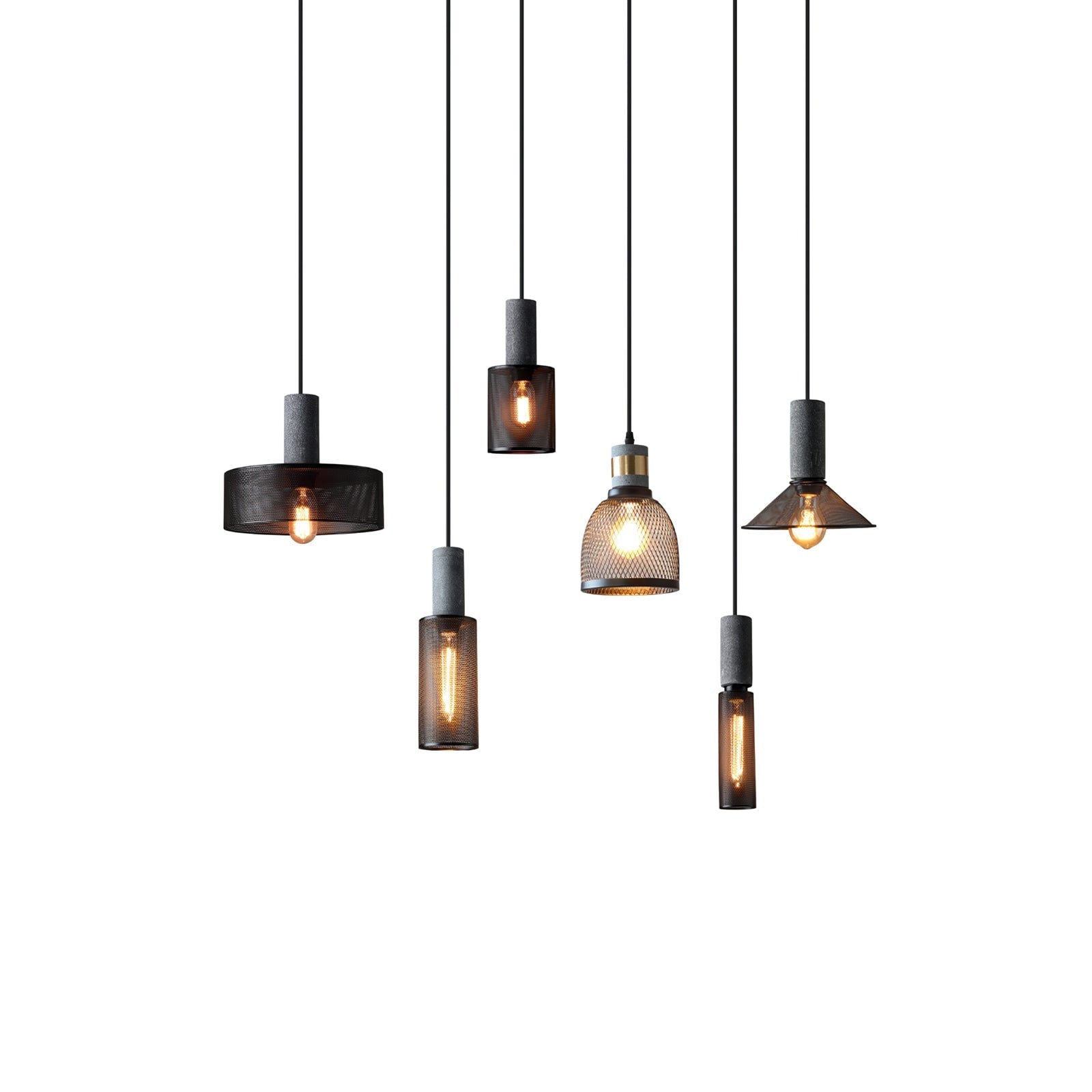 Concrete Industry Swag Lights - Lumpaz