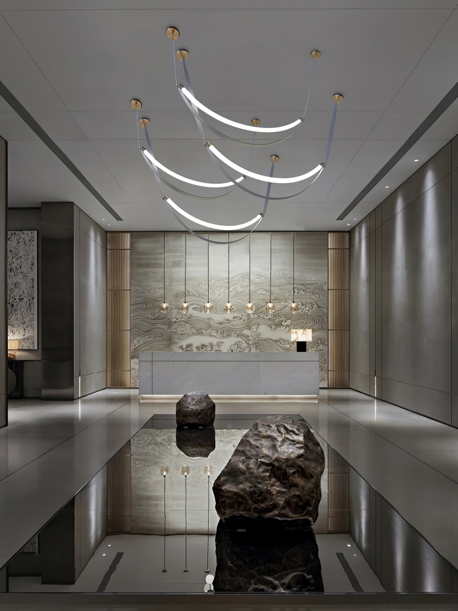 Leather Pendant Light - Lumpaz