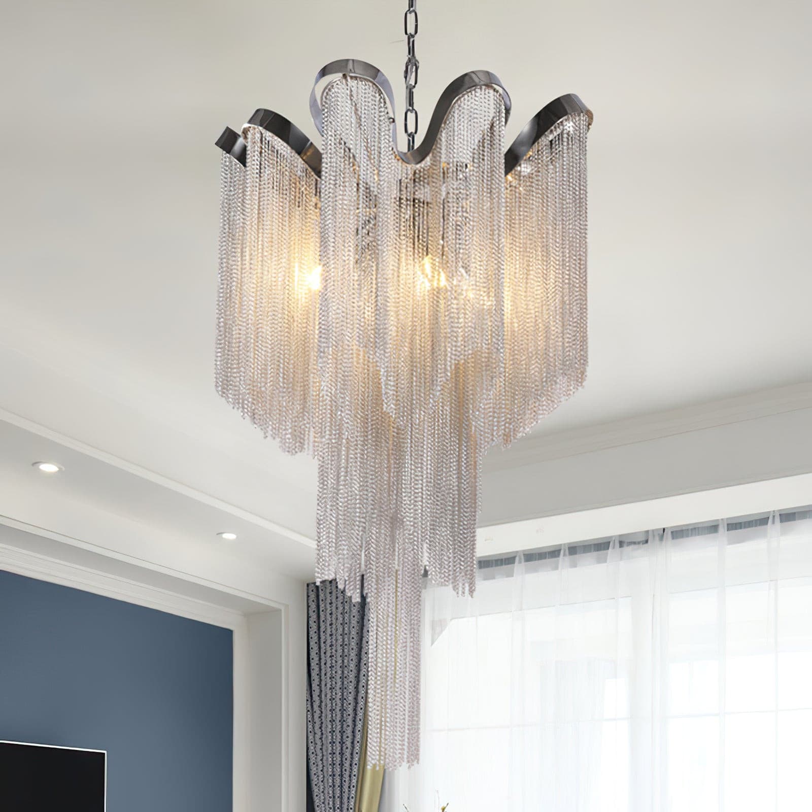 Fringe Chandelier - Lumpaz