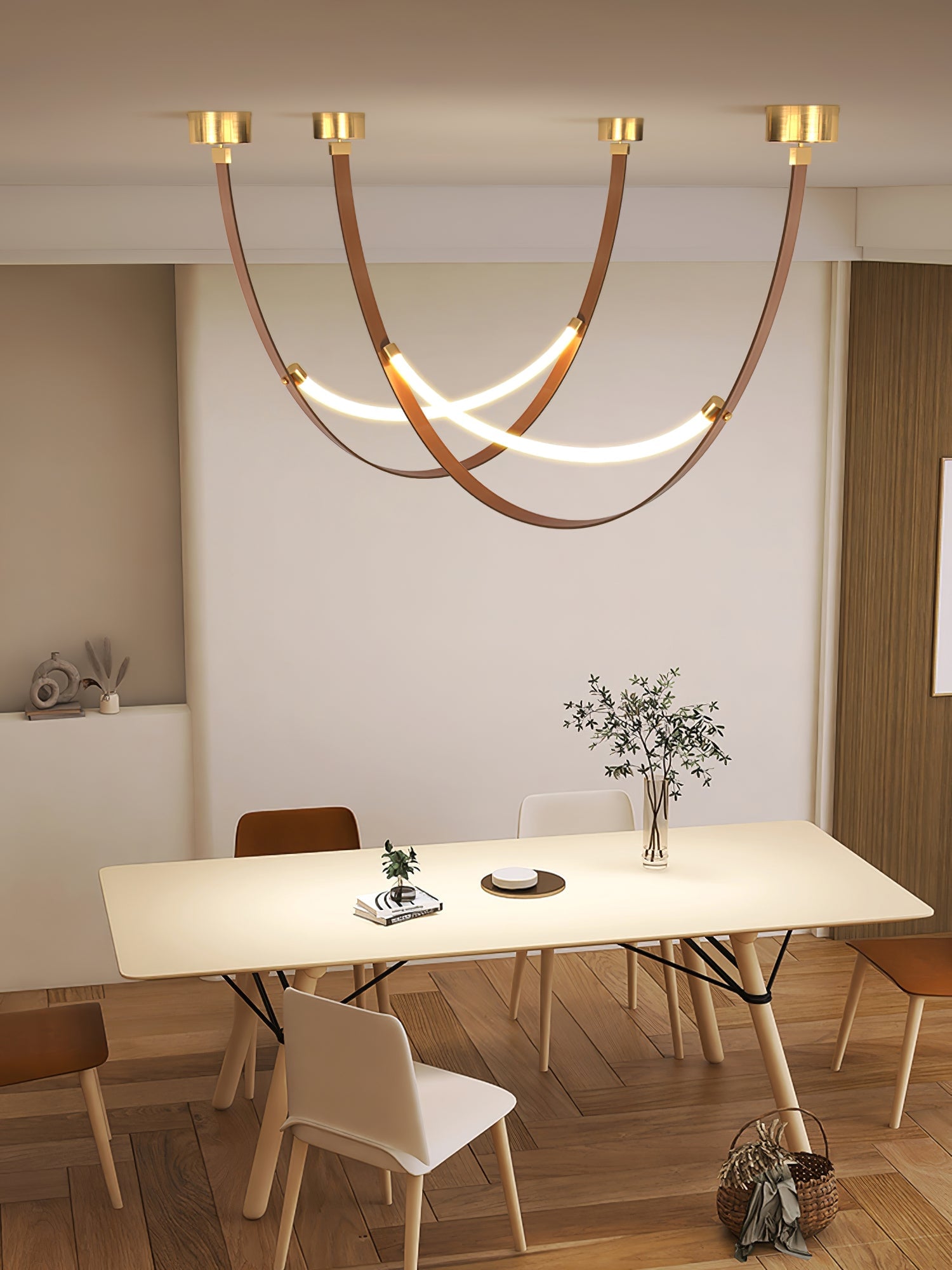 Leather Pendant Light - Lumpaz