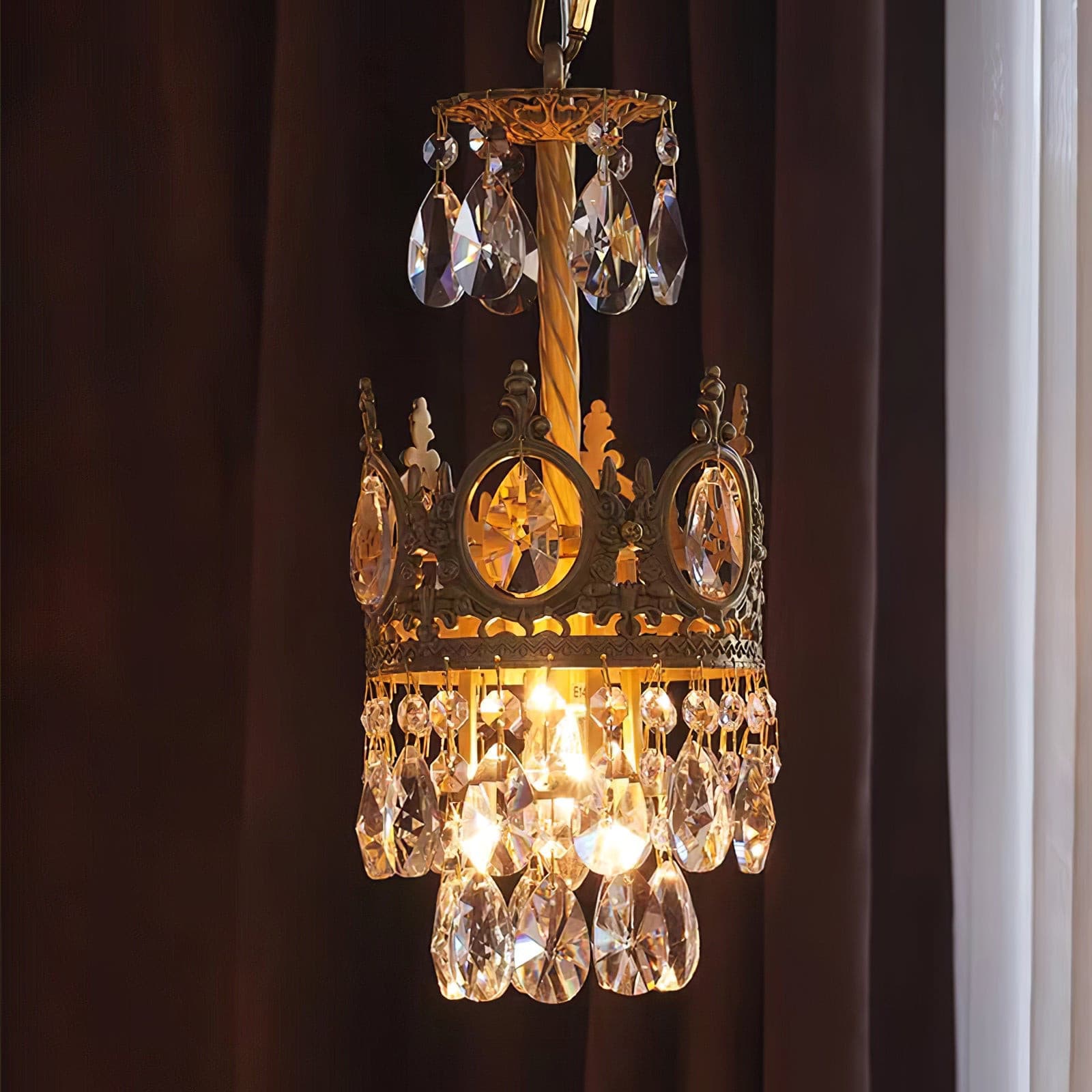 Linfort Brass Chandelier - Lumpaz