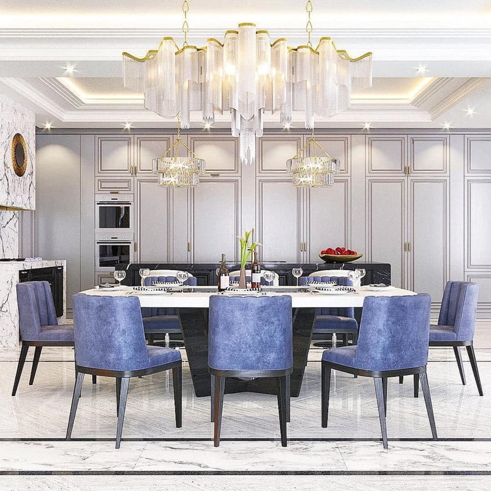 Fringe Chandelier - Lumpaz