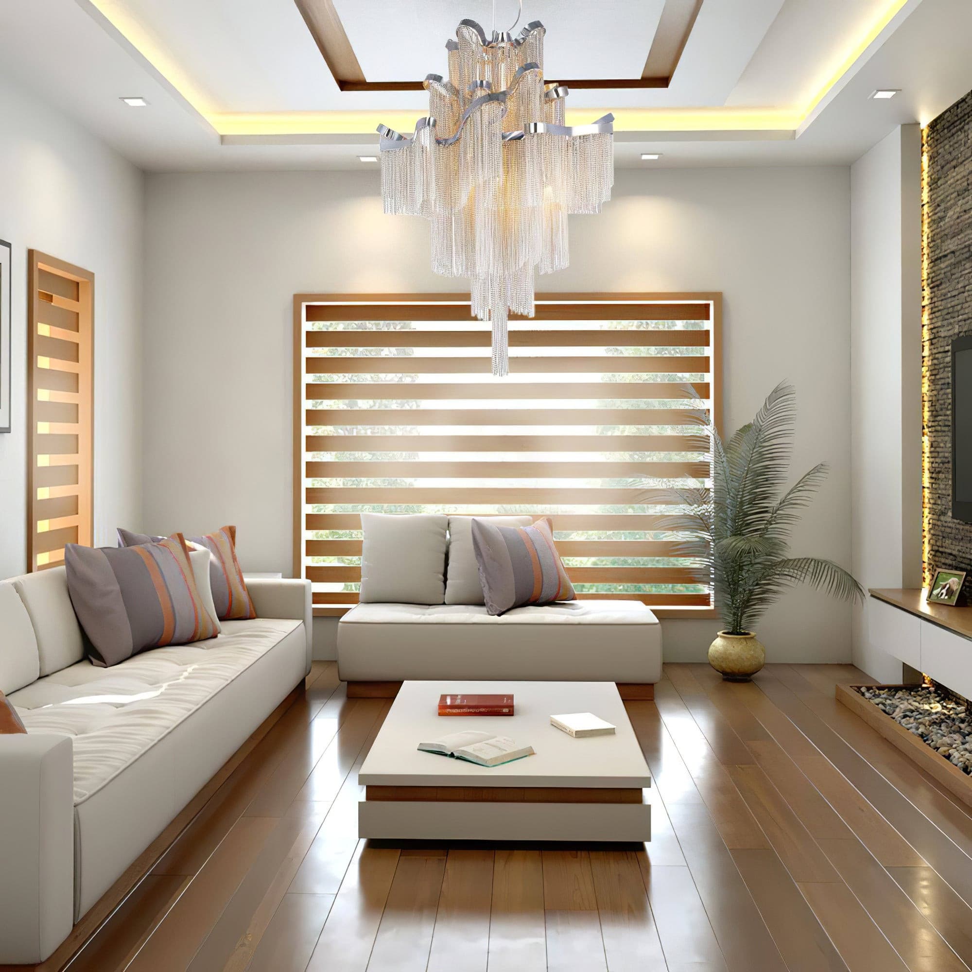 Fringe Chandelier - Lumpaz