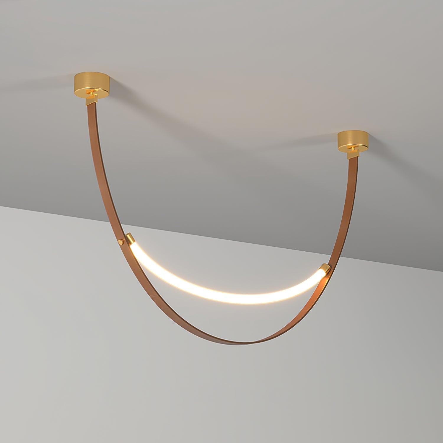 Leather Pendant Light - Lumpaz