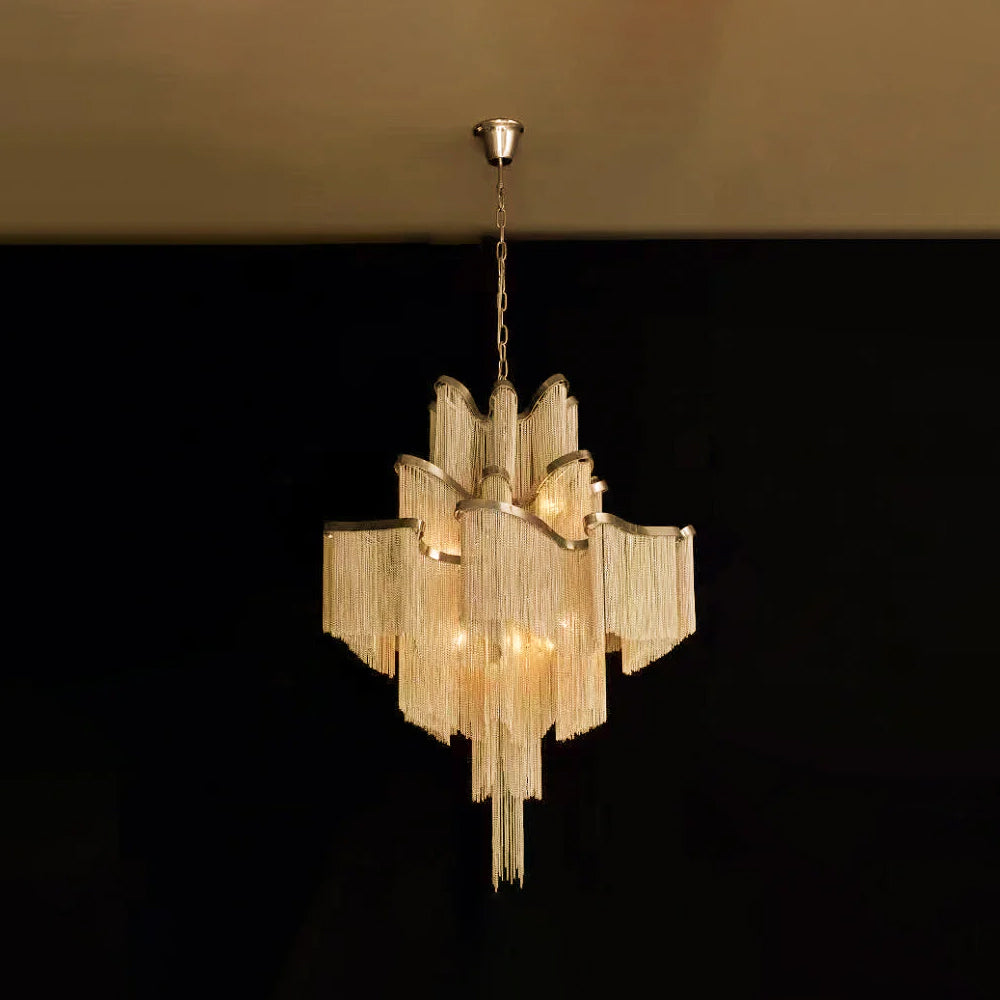 Fringe Chandelier - Lumpaz