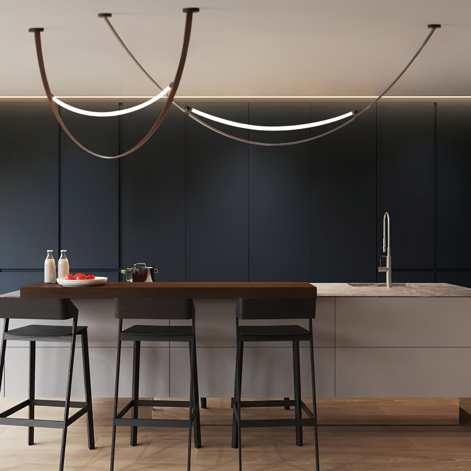 Leather Pendant Light - Lumpaz