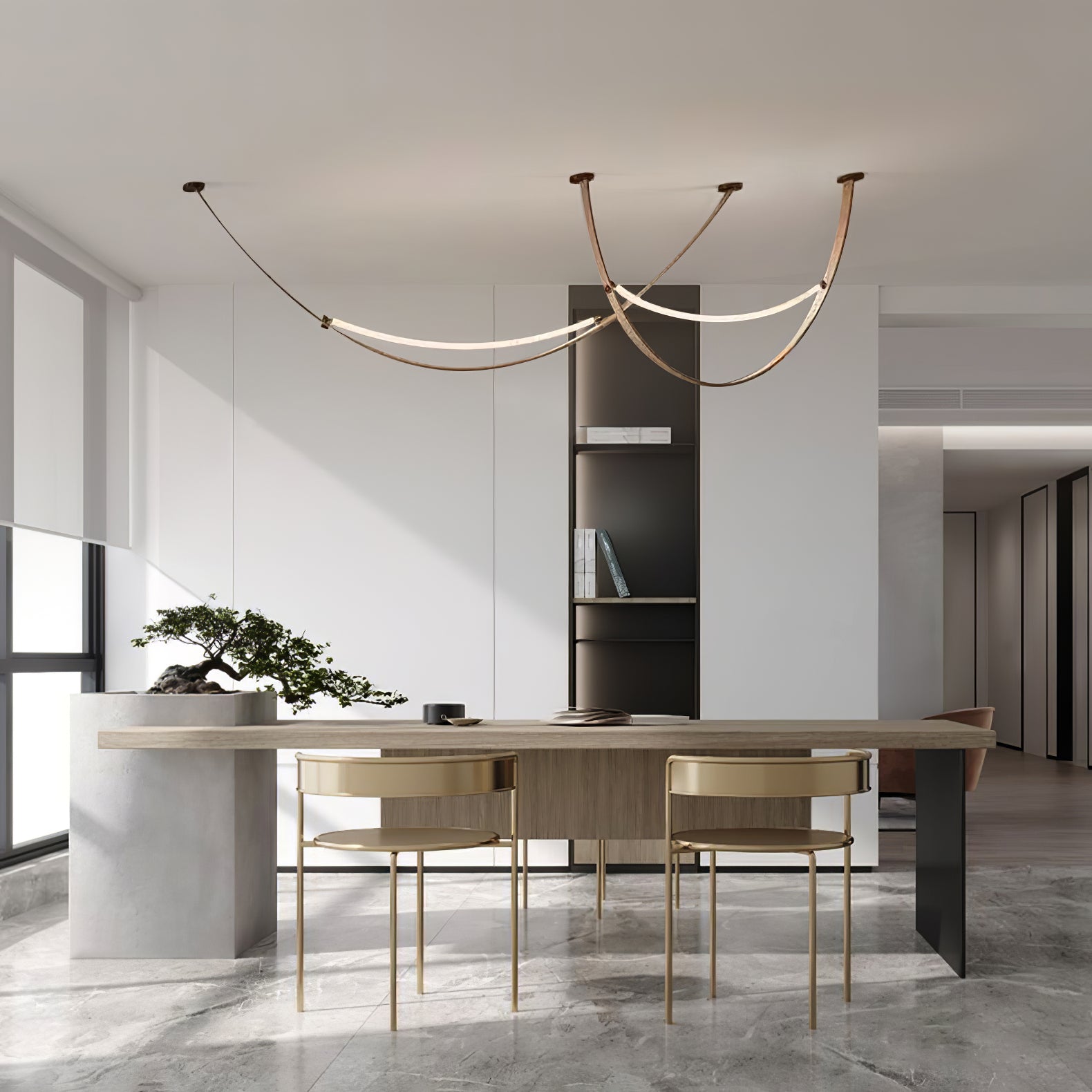 Leather Pendant Light - Lumpaz