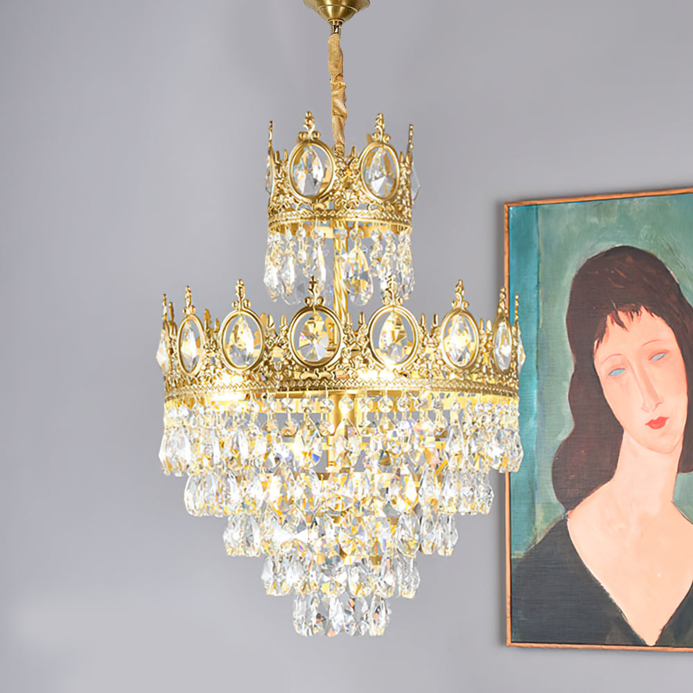 Linfort Brass Chandelier - Lumpaz