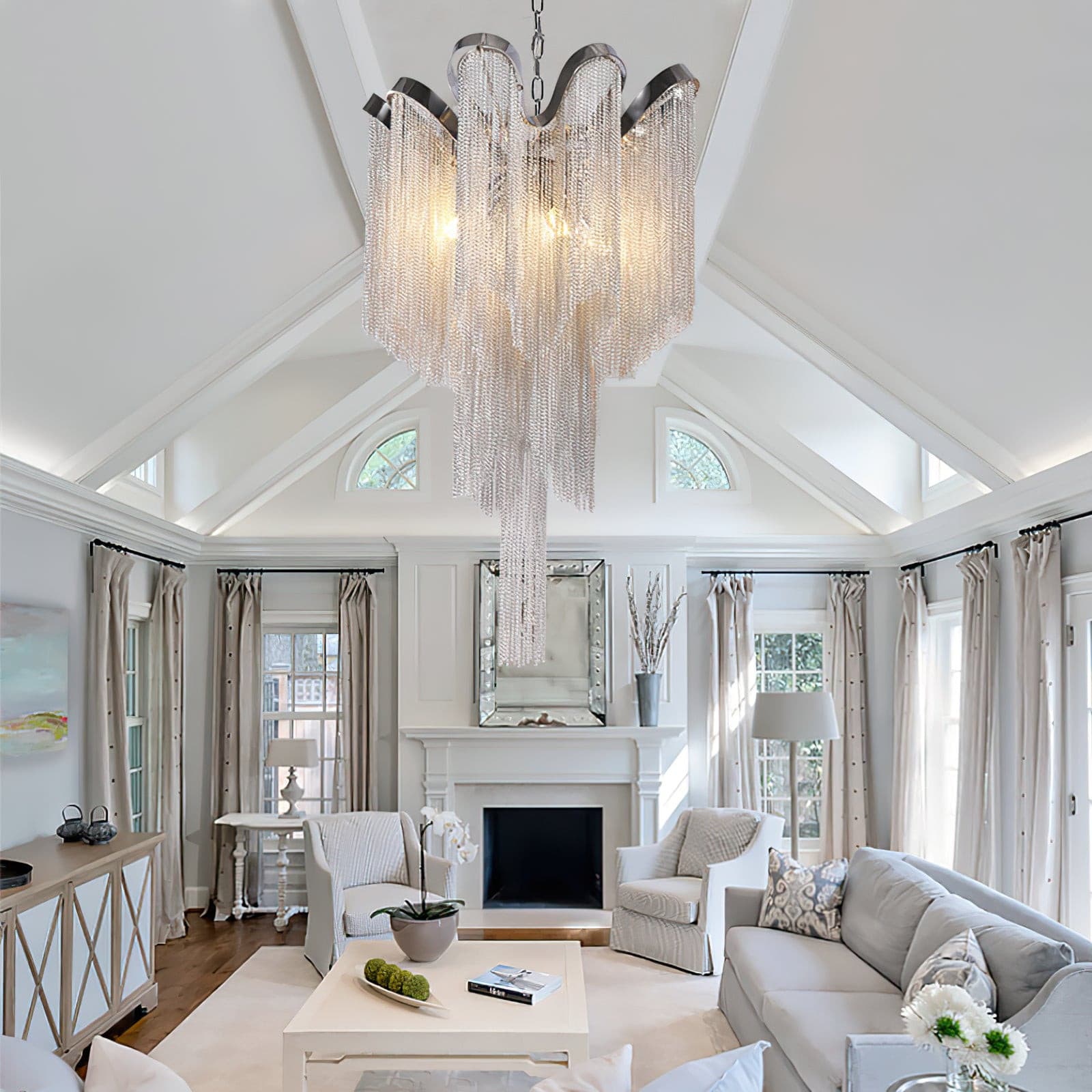 Fringe Chandelier - Lumpaz
