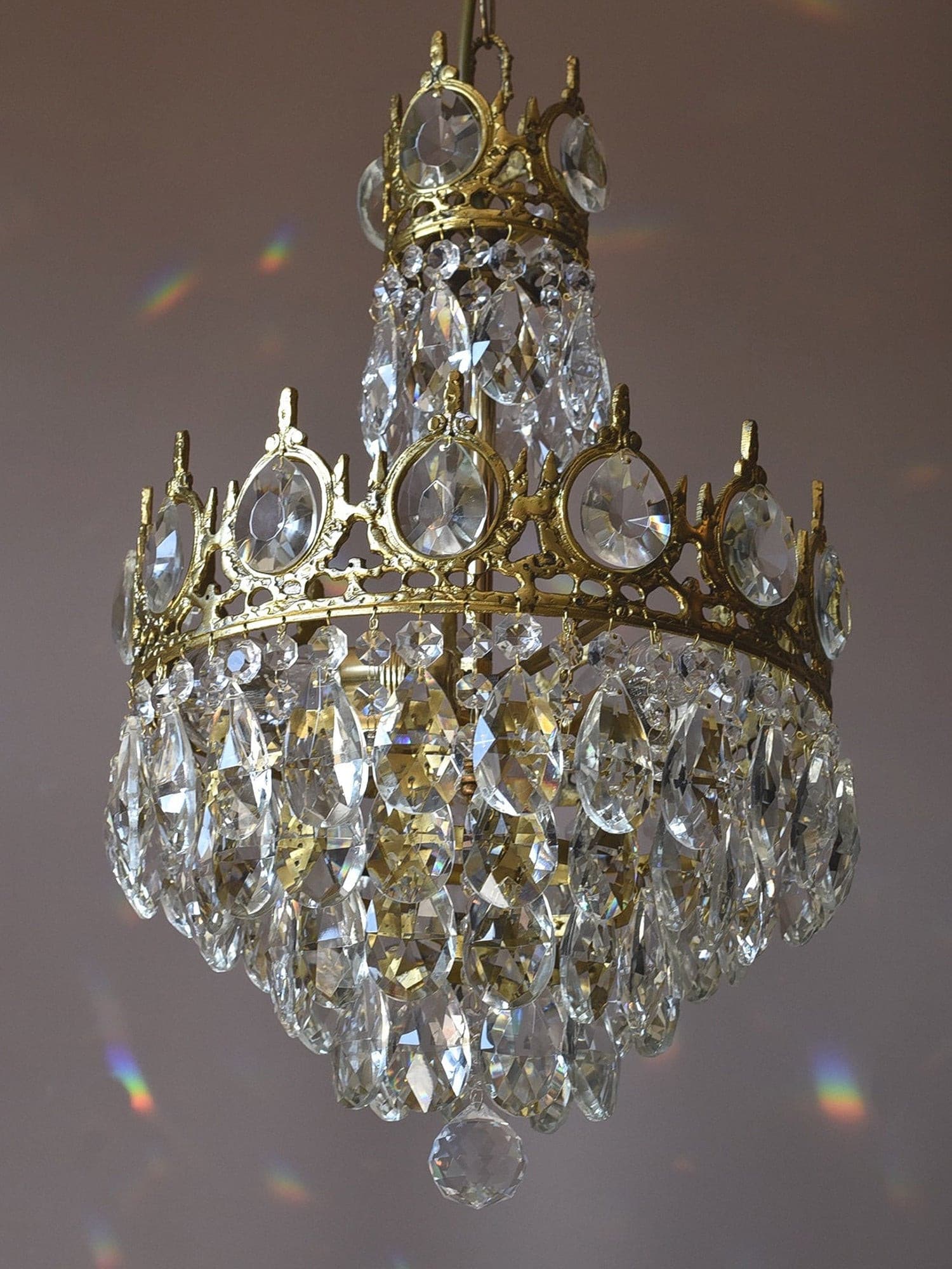 Linfort Brass Chandelier - Lumpaz