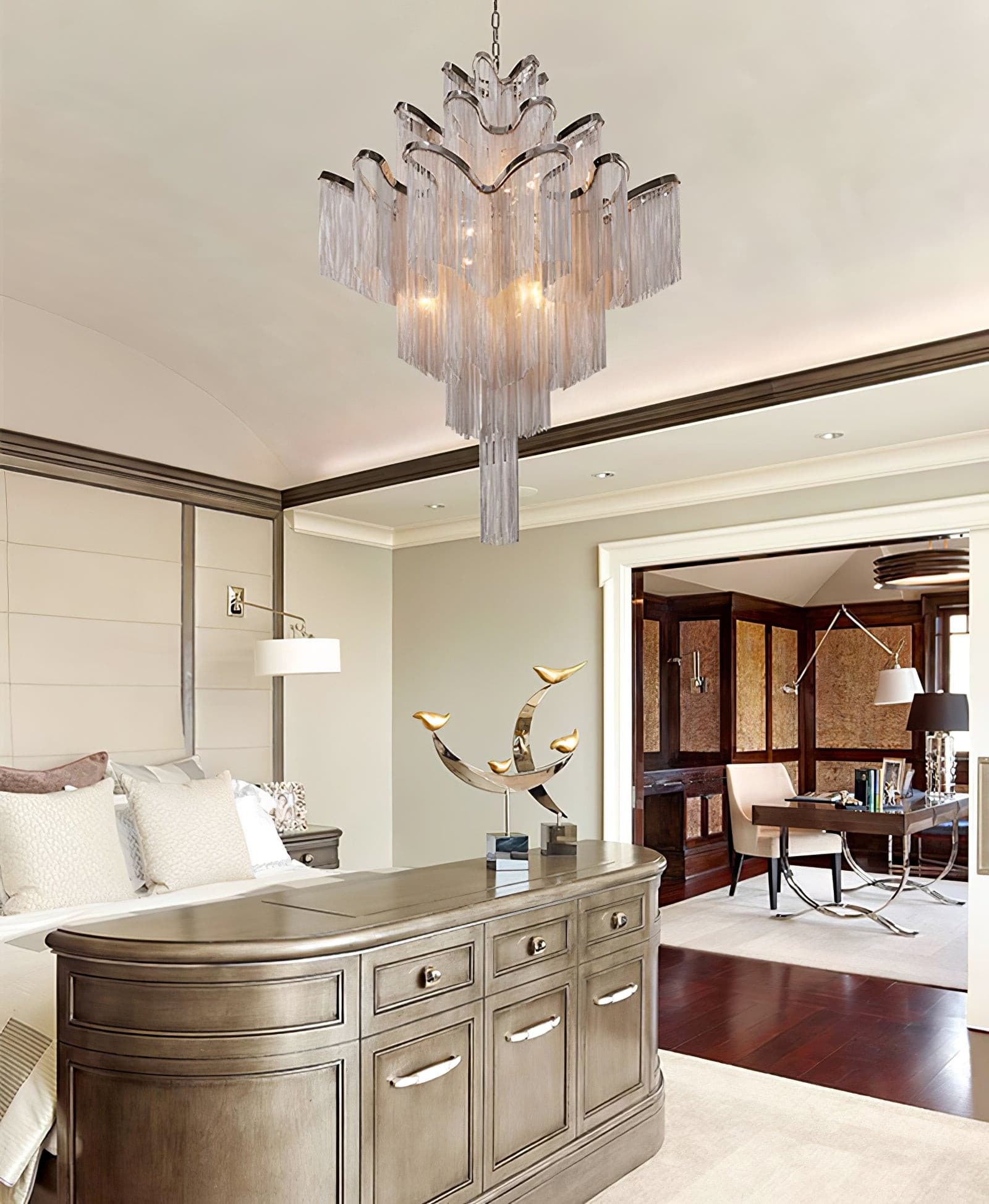 Fringe Chandelier - Lumpaz