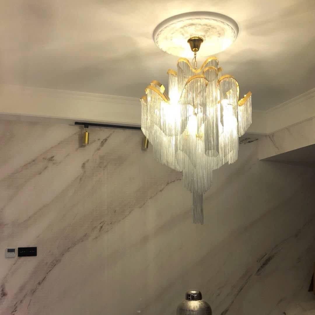 Fringe Chandelier - Lumpaz