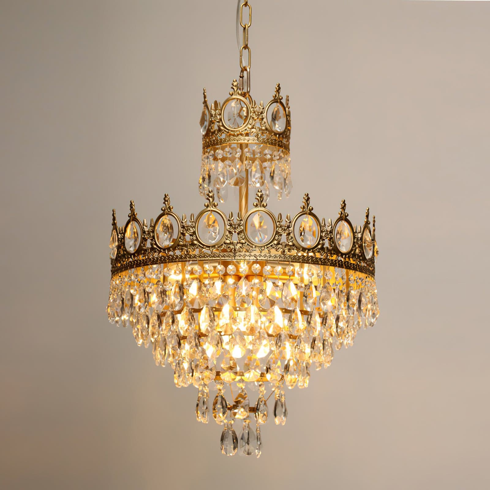 Linfort Brass Chandelier - Lumpaz