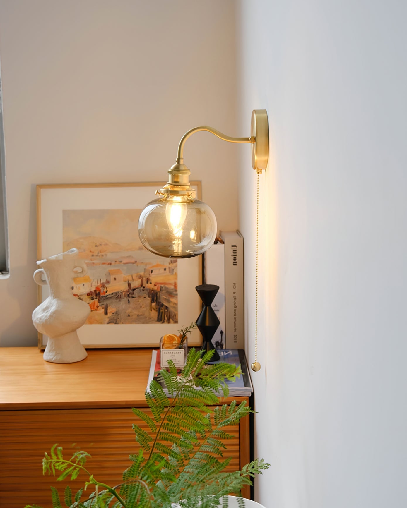 Wingbo Glass Wall Lamp - Lumpaz