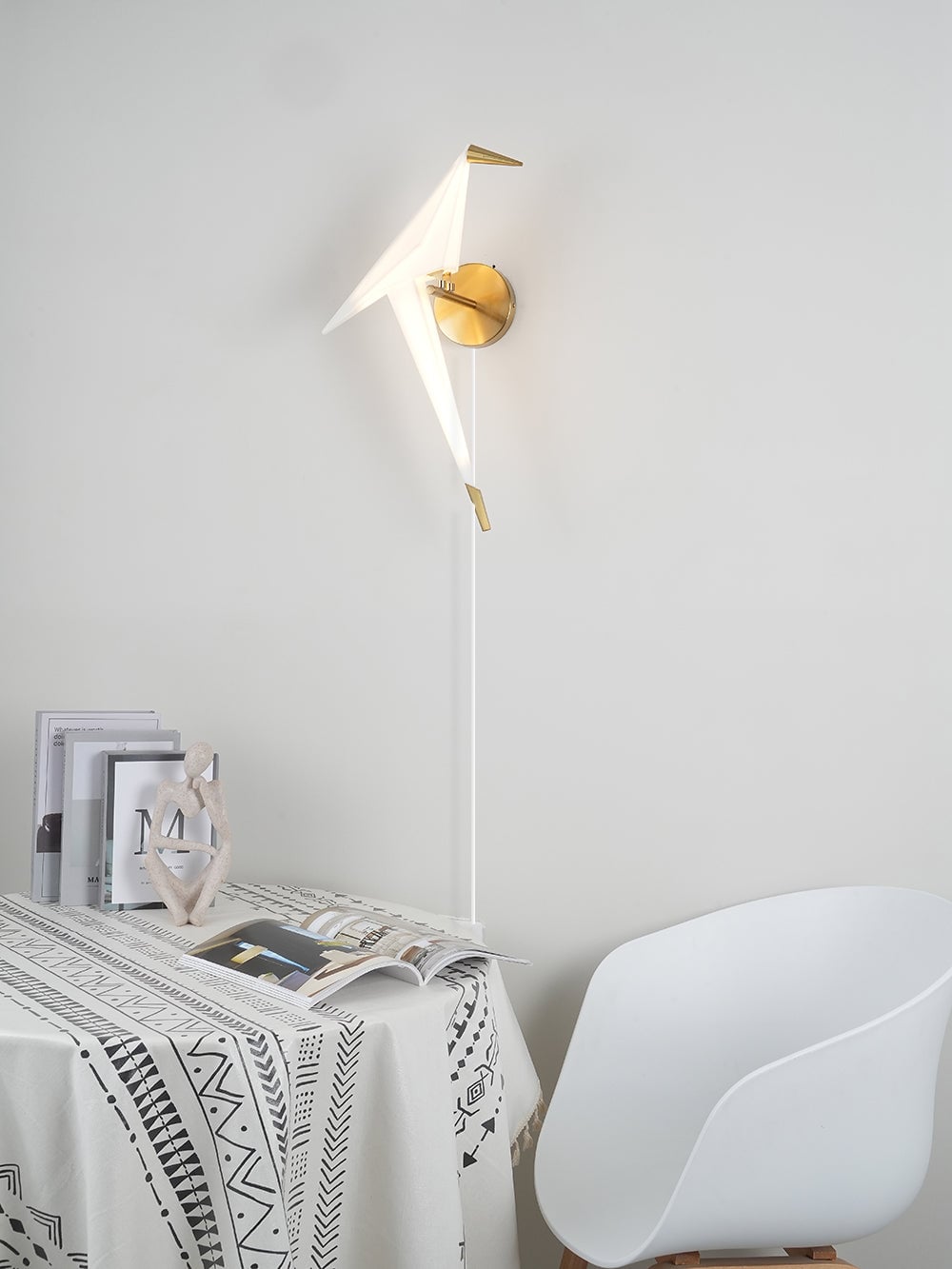 Perching Bird Plug In Wall Lamp - Lumpaz