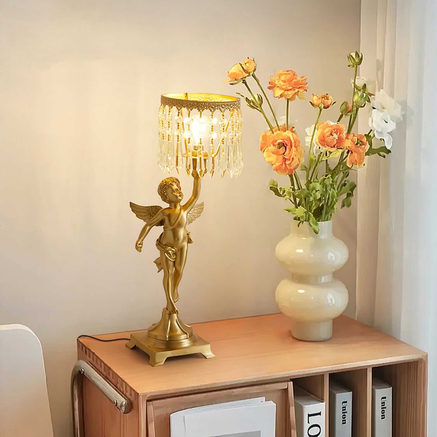 Angel Crystal Table Lamp - Lumpaz