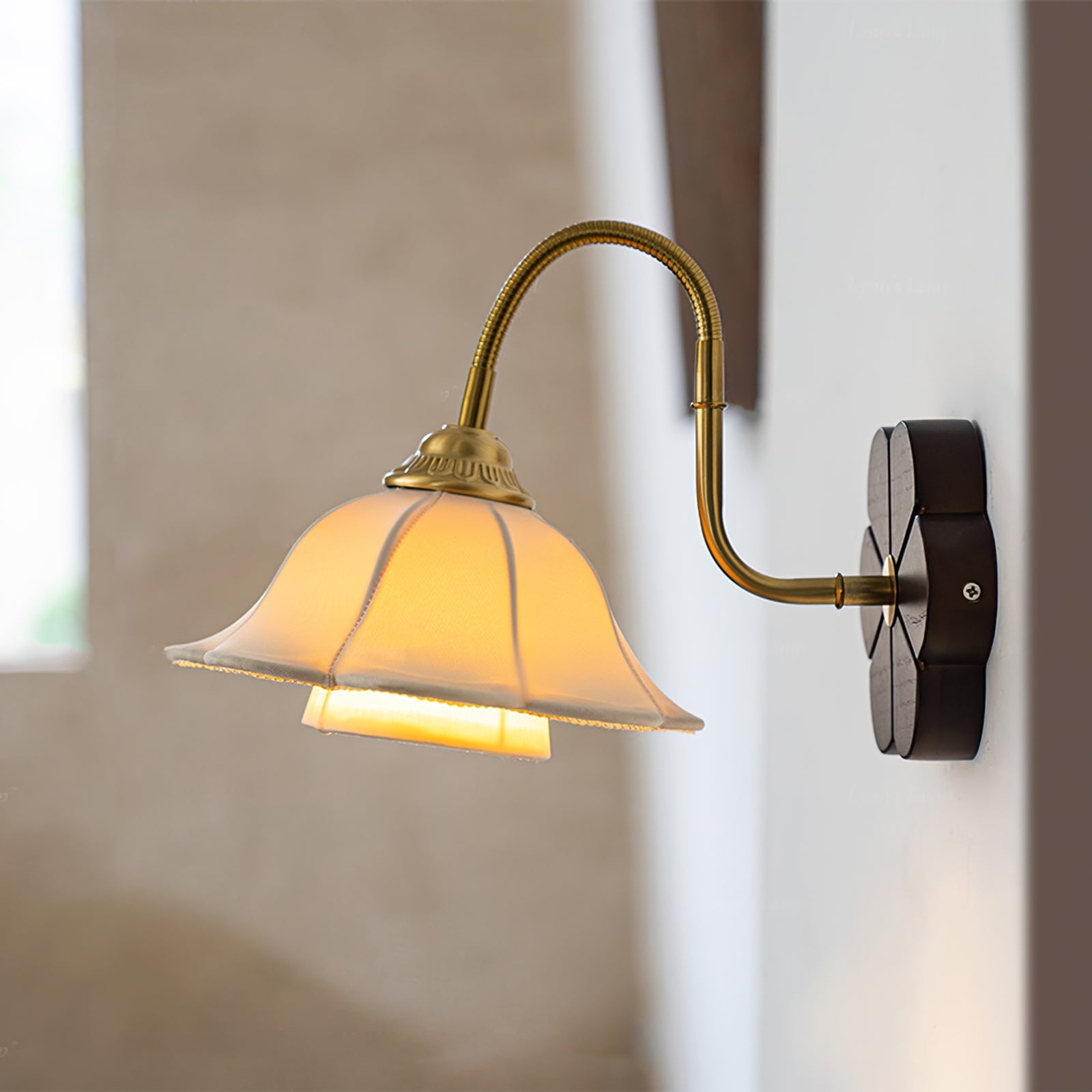 Rosette Wall Lamp - Lumpaz
