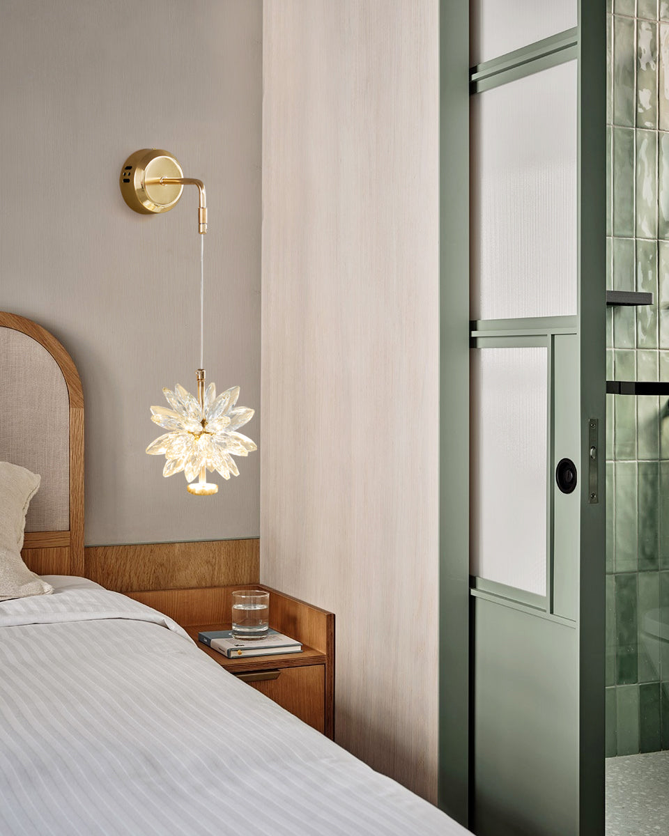 Glam Flower Wall Lamp - Lumpaz