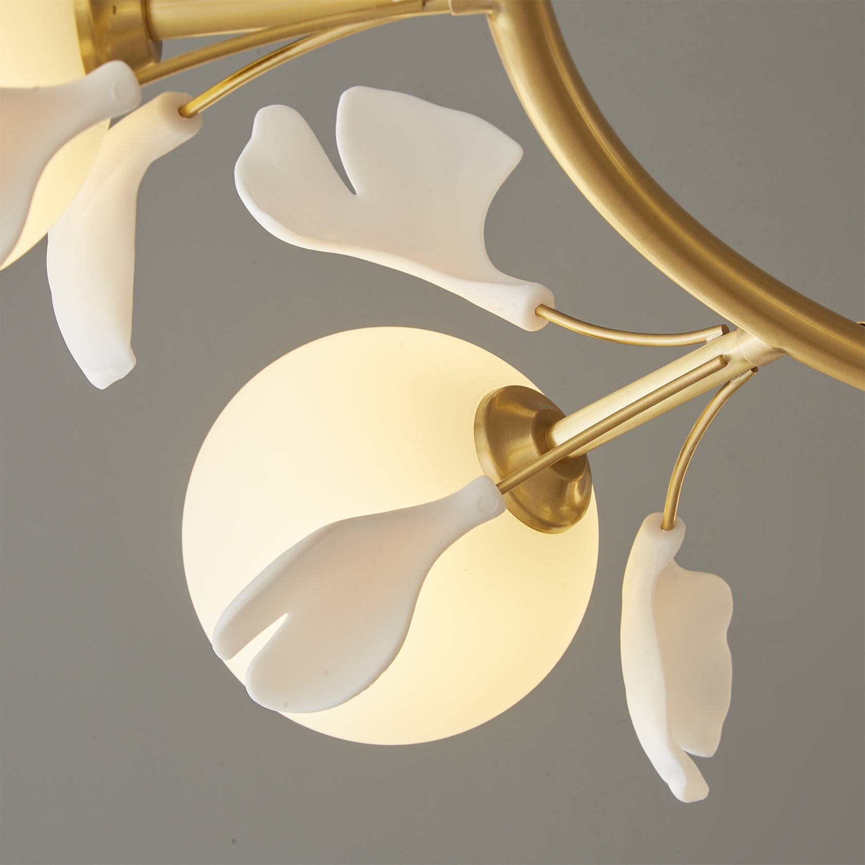 Allanie Gingko Round Chandelier - Lumpaz
