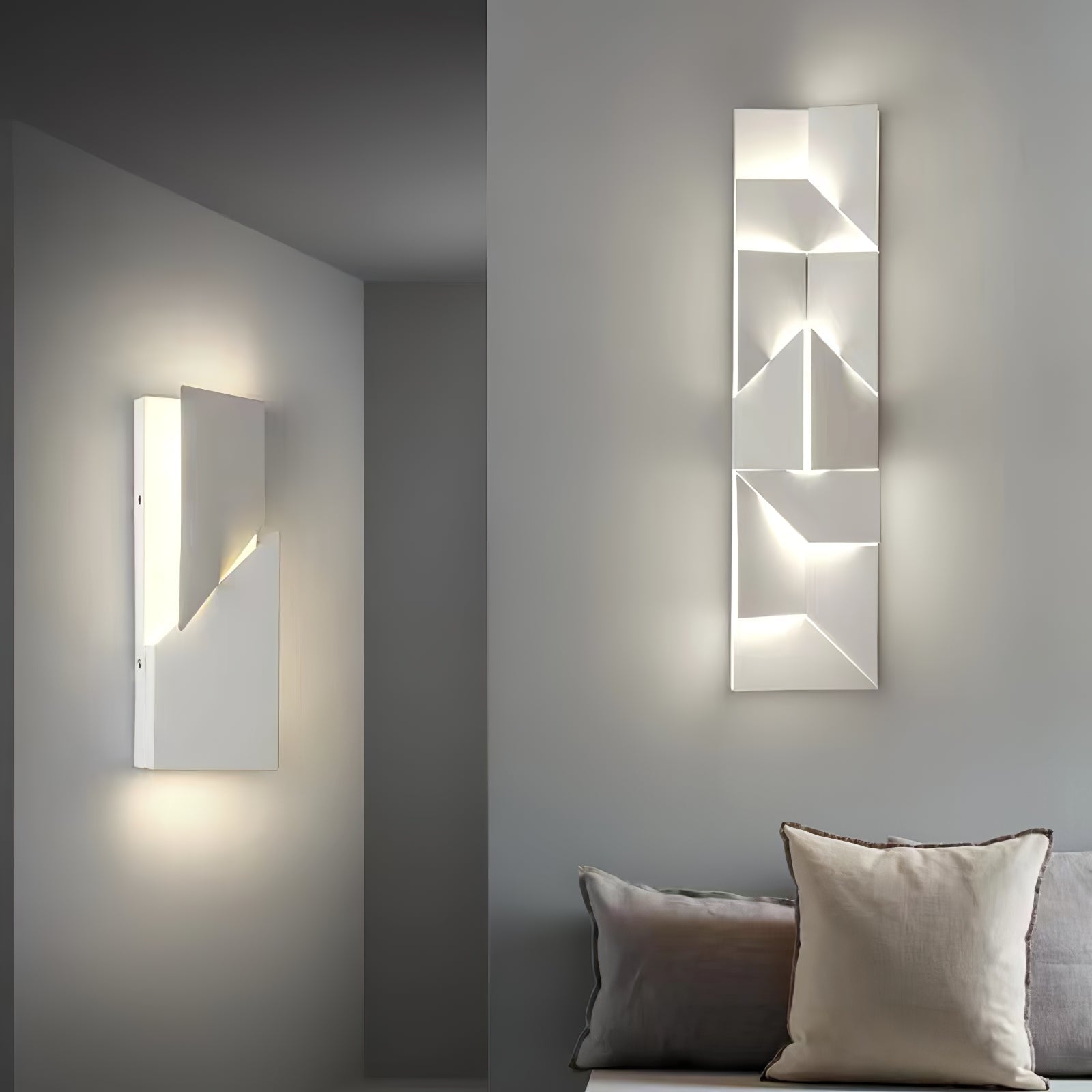 Shadows Built-in Battery Wall Lamp - Lumpaz