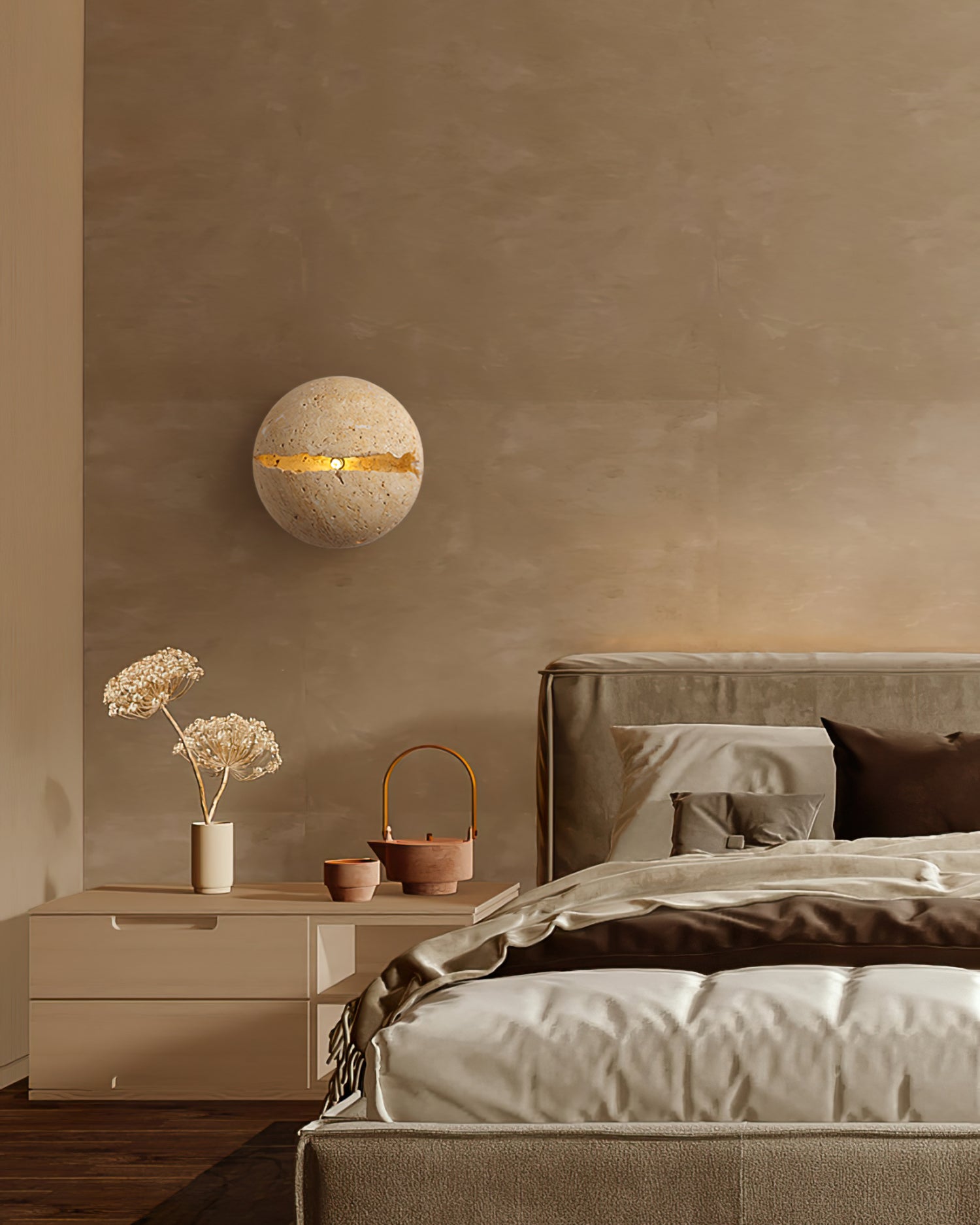 Round Crack Wall Lamp - Lumpaz