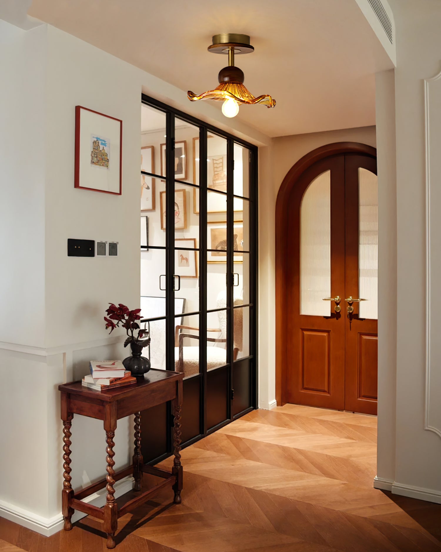 Kapok Wood Ceiling Light - Lumpaz