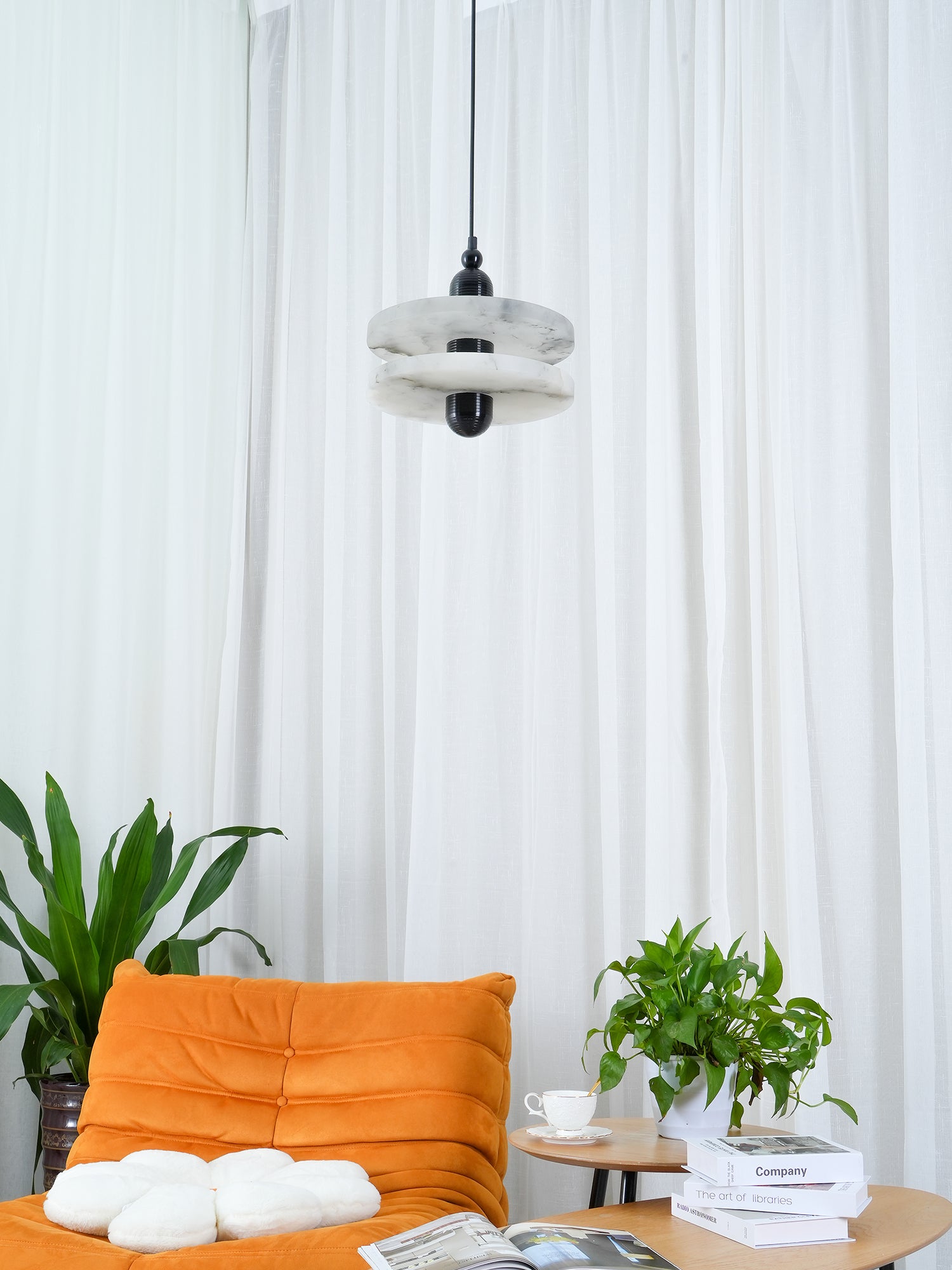 Alabaster Planes Pendant Lamp - Lumpaz