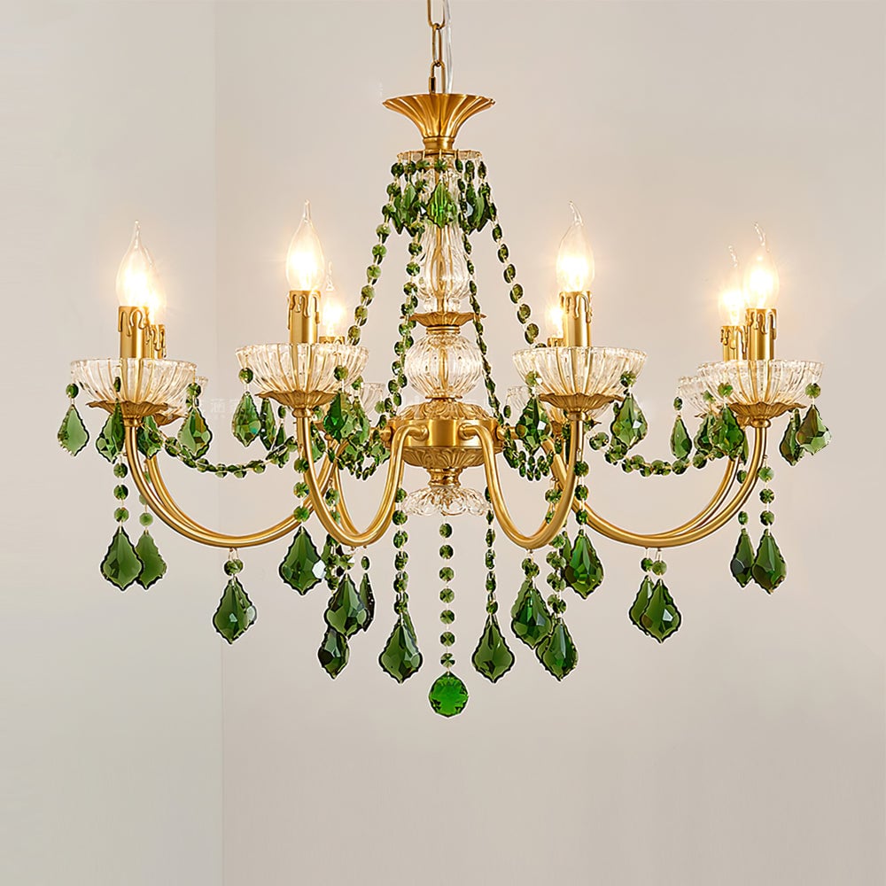 Magdalena Brass Chandelier - Lumpaz