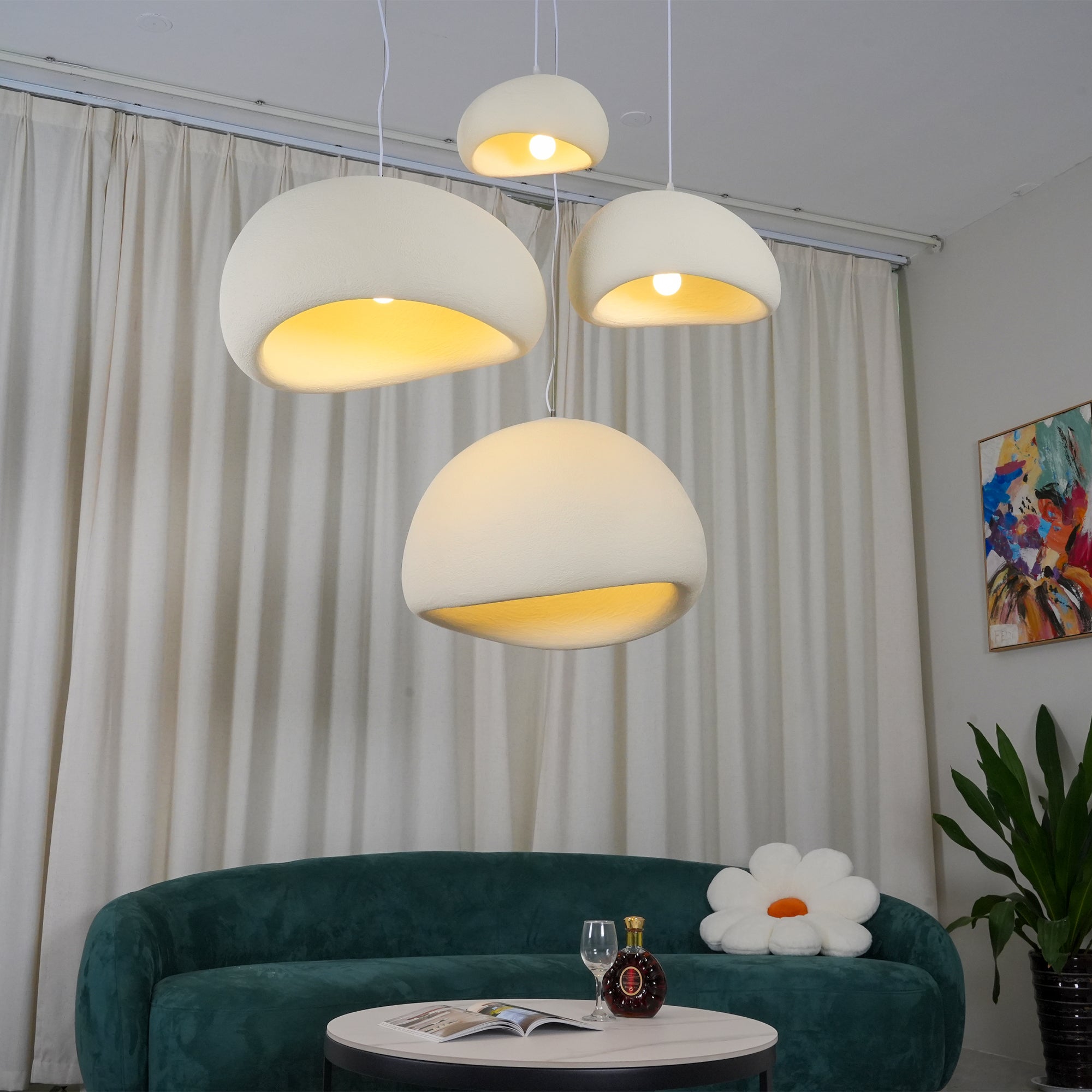 Khmara Cloud Pendant Lamp - Lumpaz