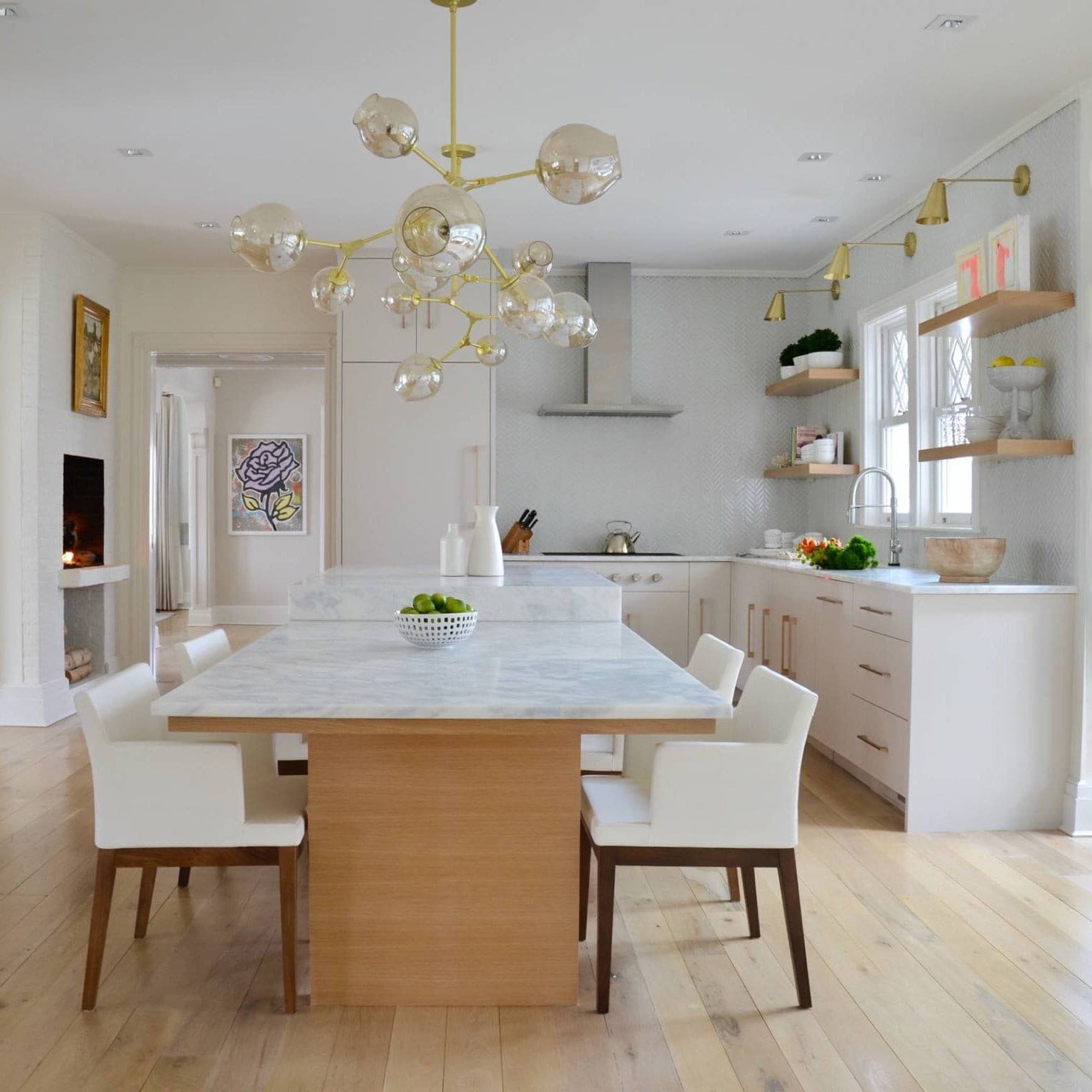Perry Globe Horizontal Chandelier - Lumpaz