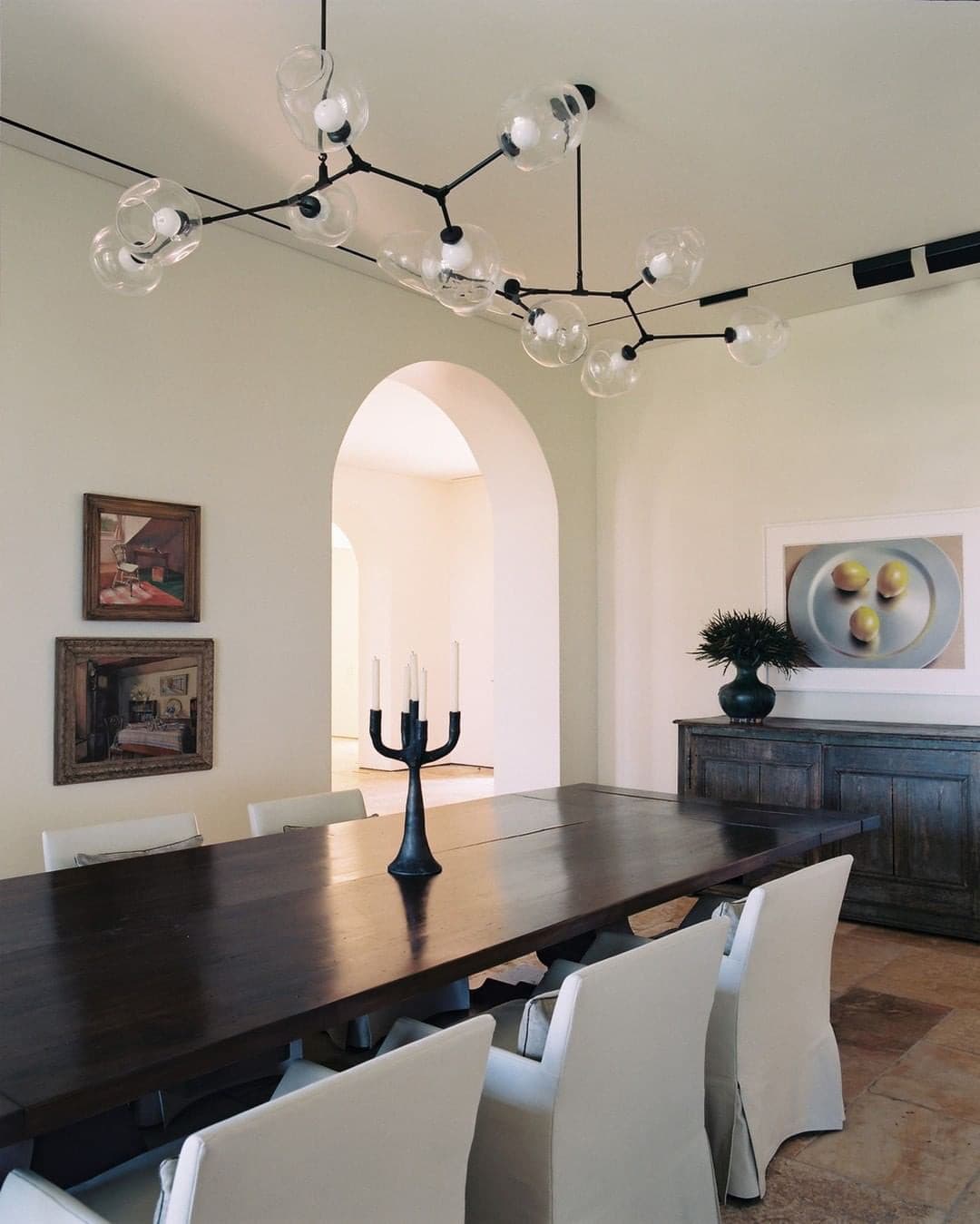 Perry Globe Horizontal Chandelier - Lumpaz