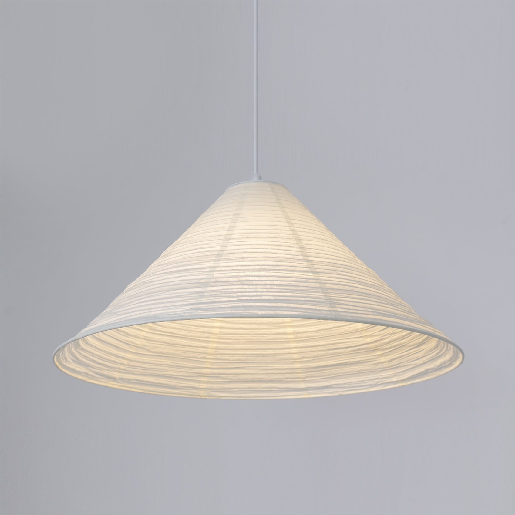 Cone Washi Pendant Light - Lumpaz