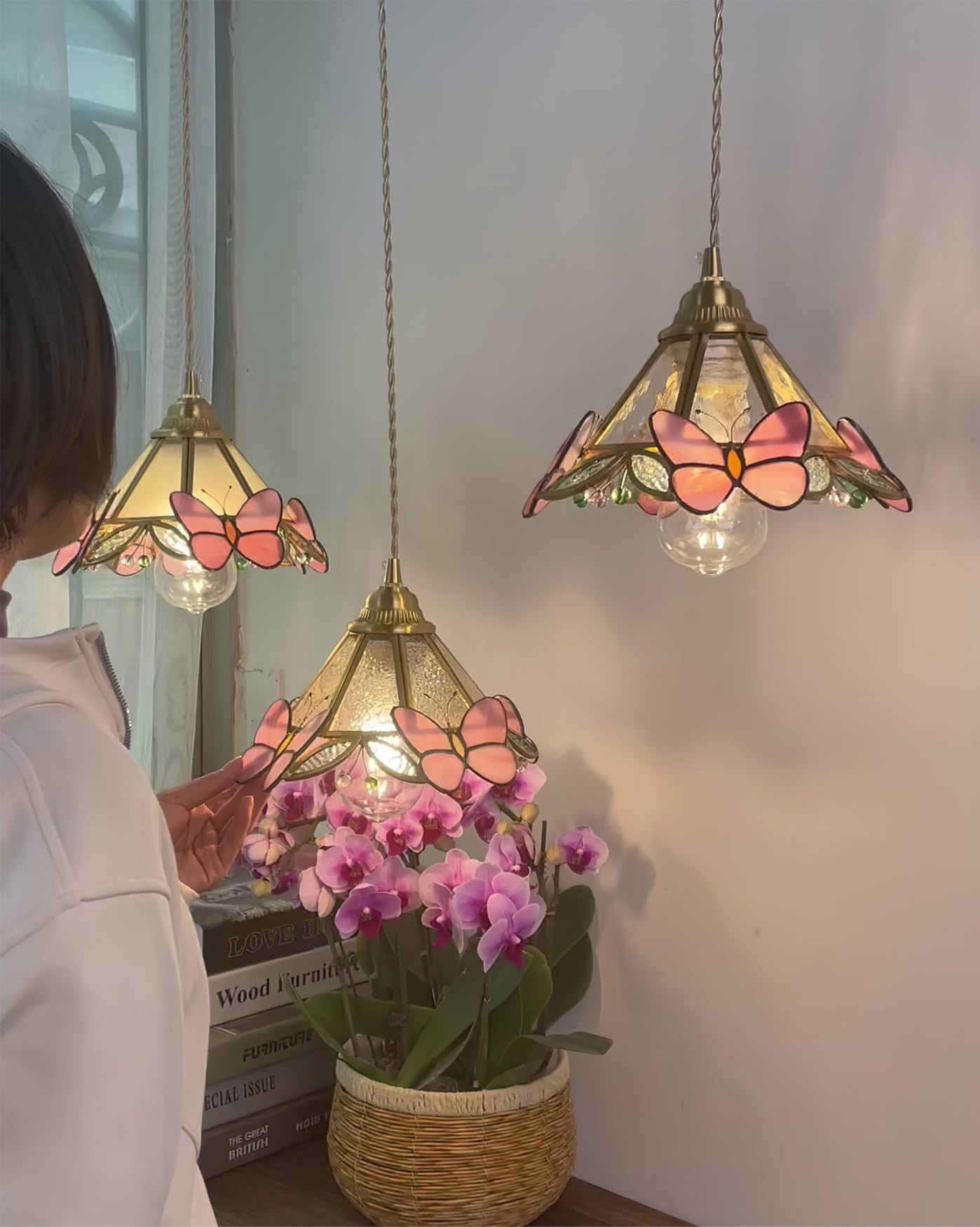 Lulla Butterfly Pendant Lamp - Lumpaz