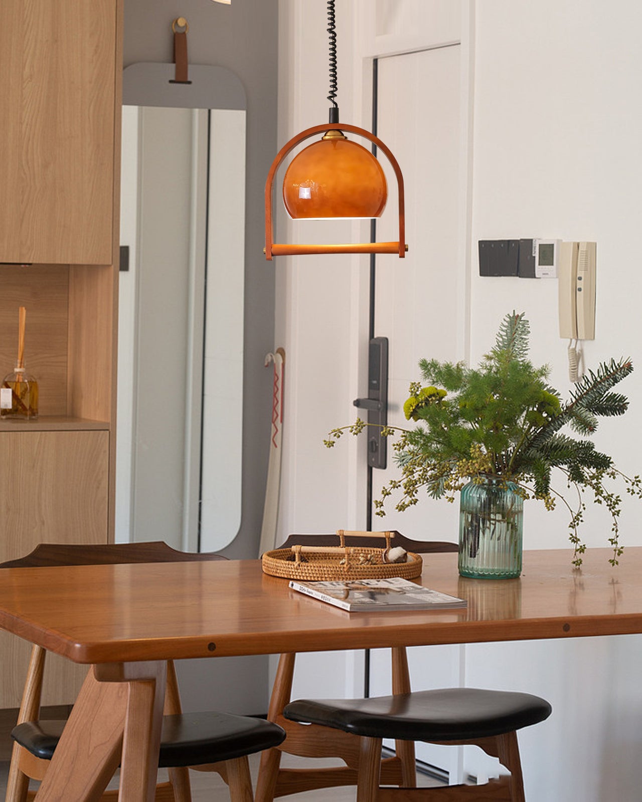Pallade Coffee Pendant Lamp - Lumpaz