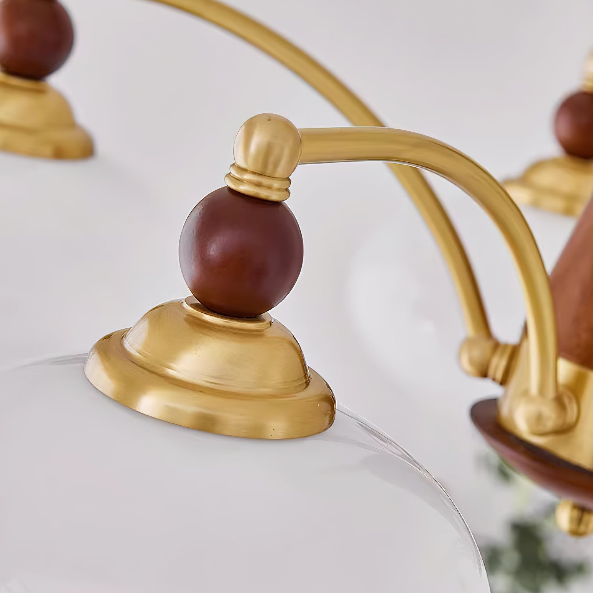 Tillary Wood Chandelier - Lumpaz