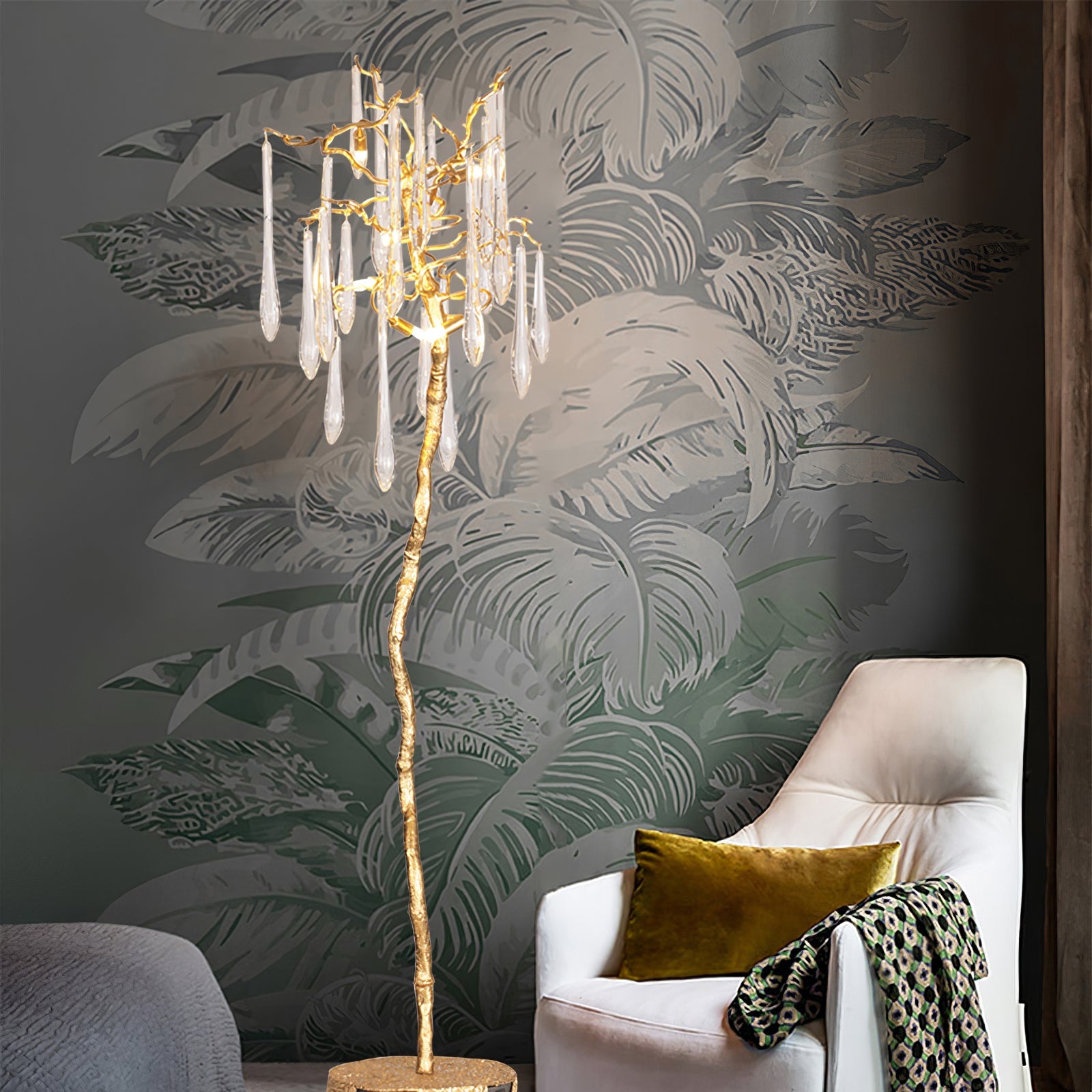 Aqua Babylonica Floor Lamp - Lumpaz