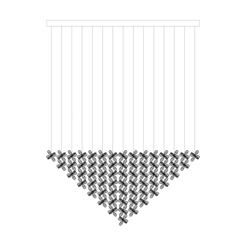 Floating Butterfly Chandelier - Lumpaz