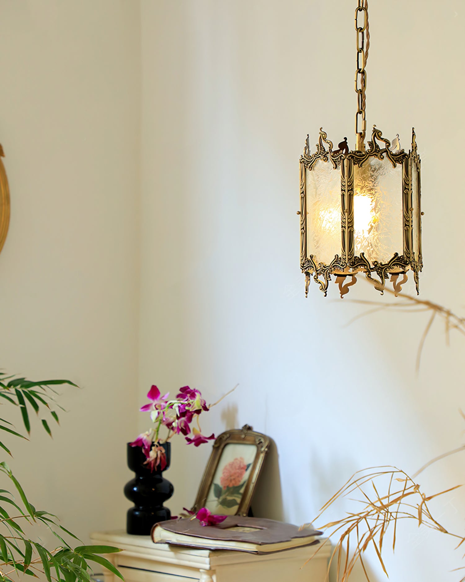 Gorgeous Brass Lantern Pendant Lamp - Lumpaz