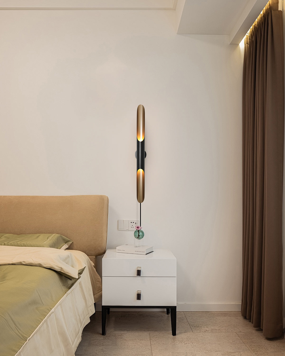 Coltrane Plug In Wall Lamp - Lumpaz