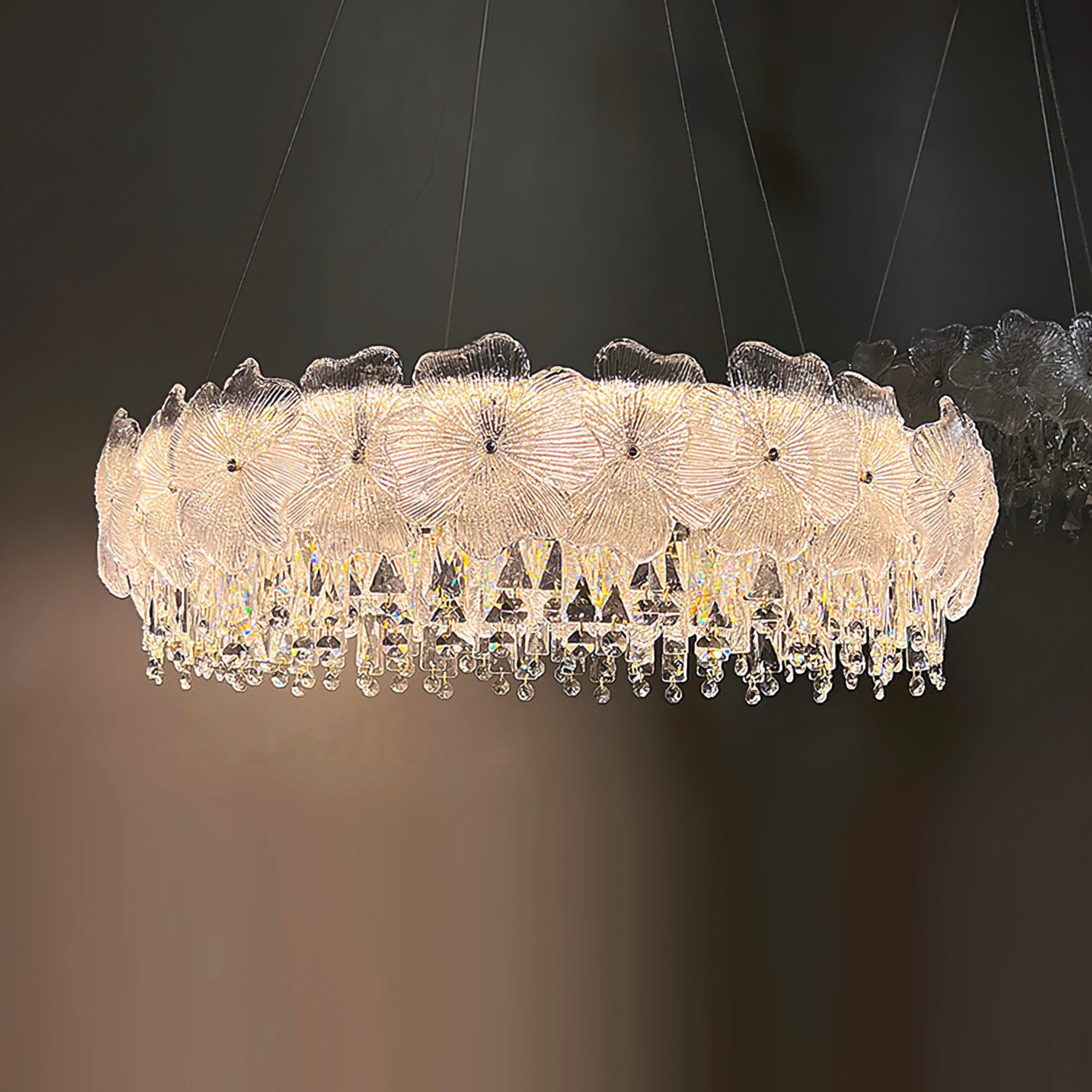 Atlas Crystal Chandelier - Lumpaz