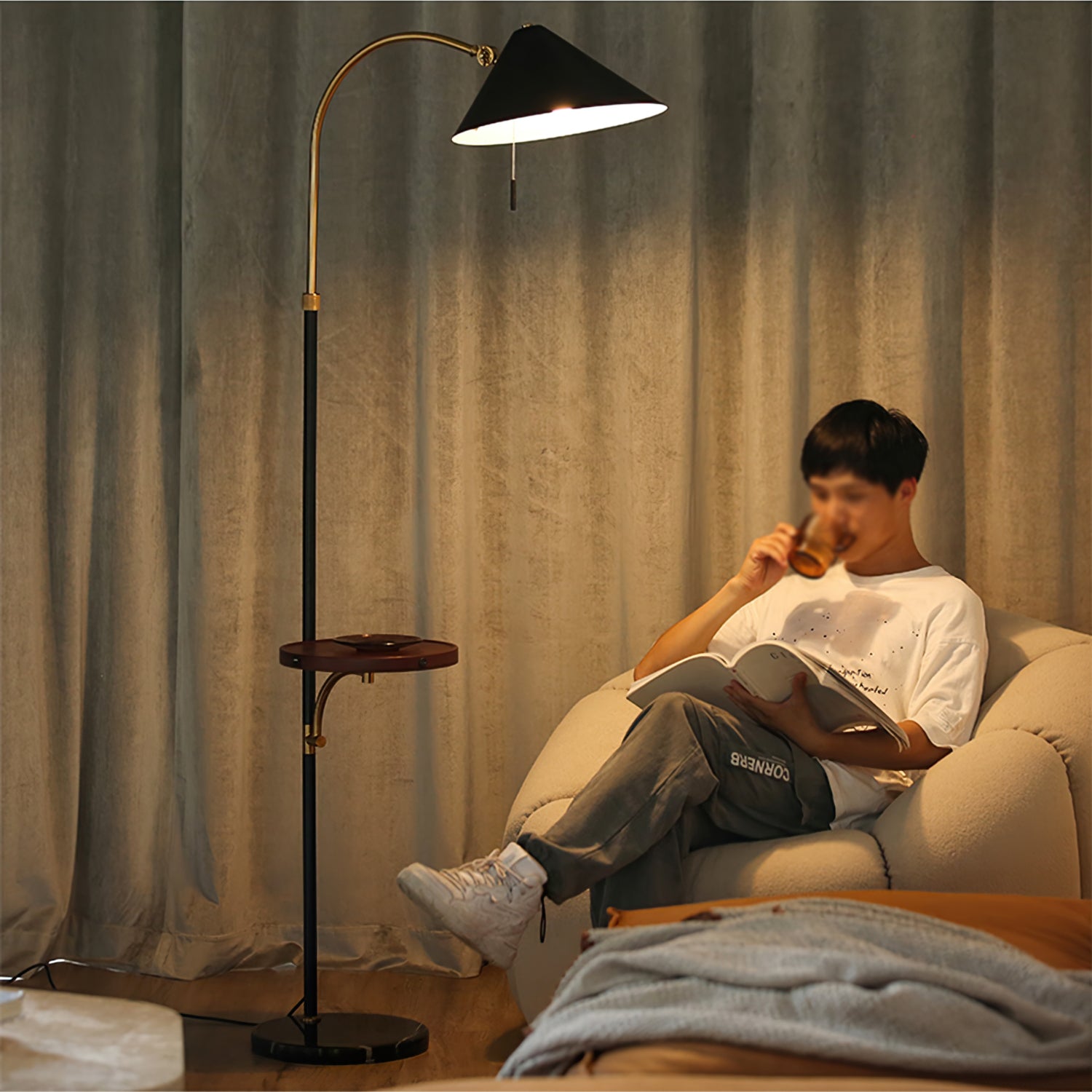 Dominique Floor Lamp - Lumpaz
