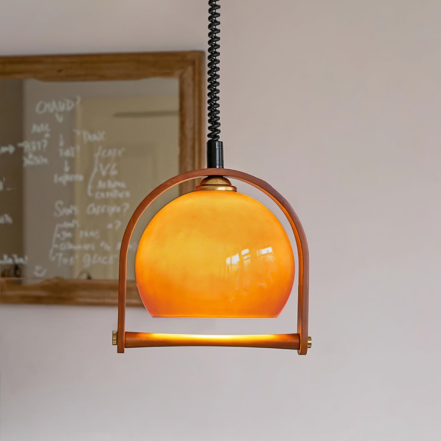 Pallade Coffee Pendant Lamp - Lumpaz